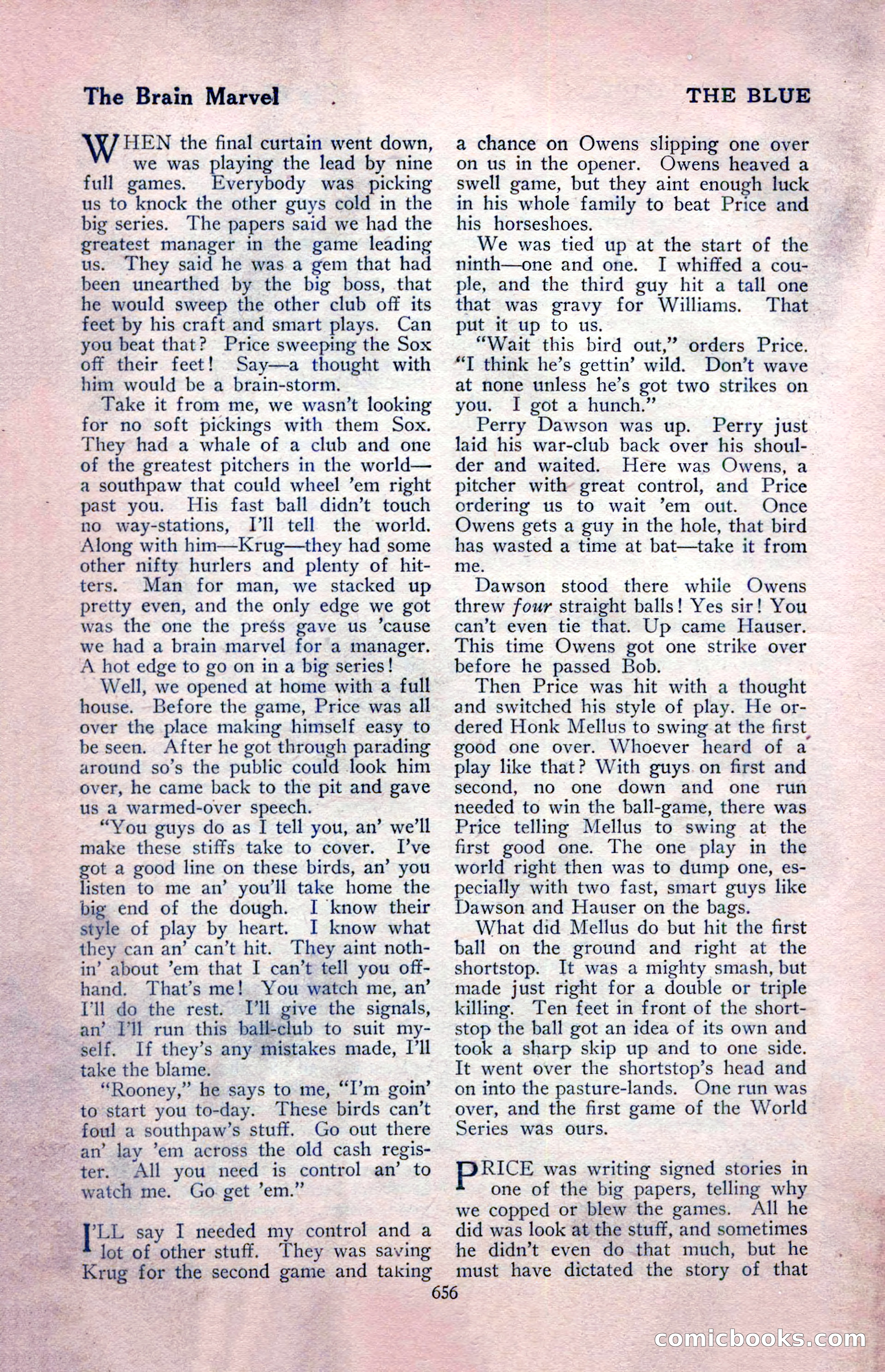 The Blue Book Magazine, August 1917 — page 86 of 216