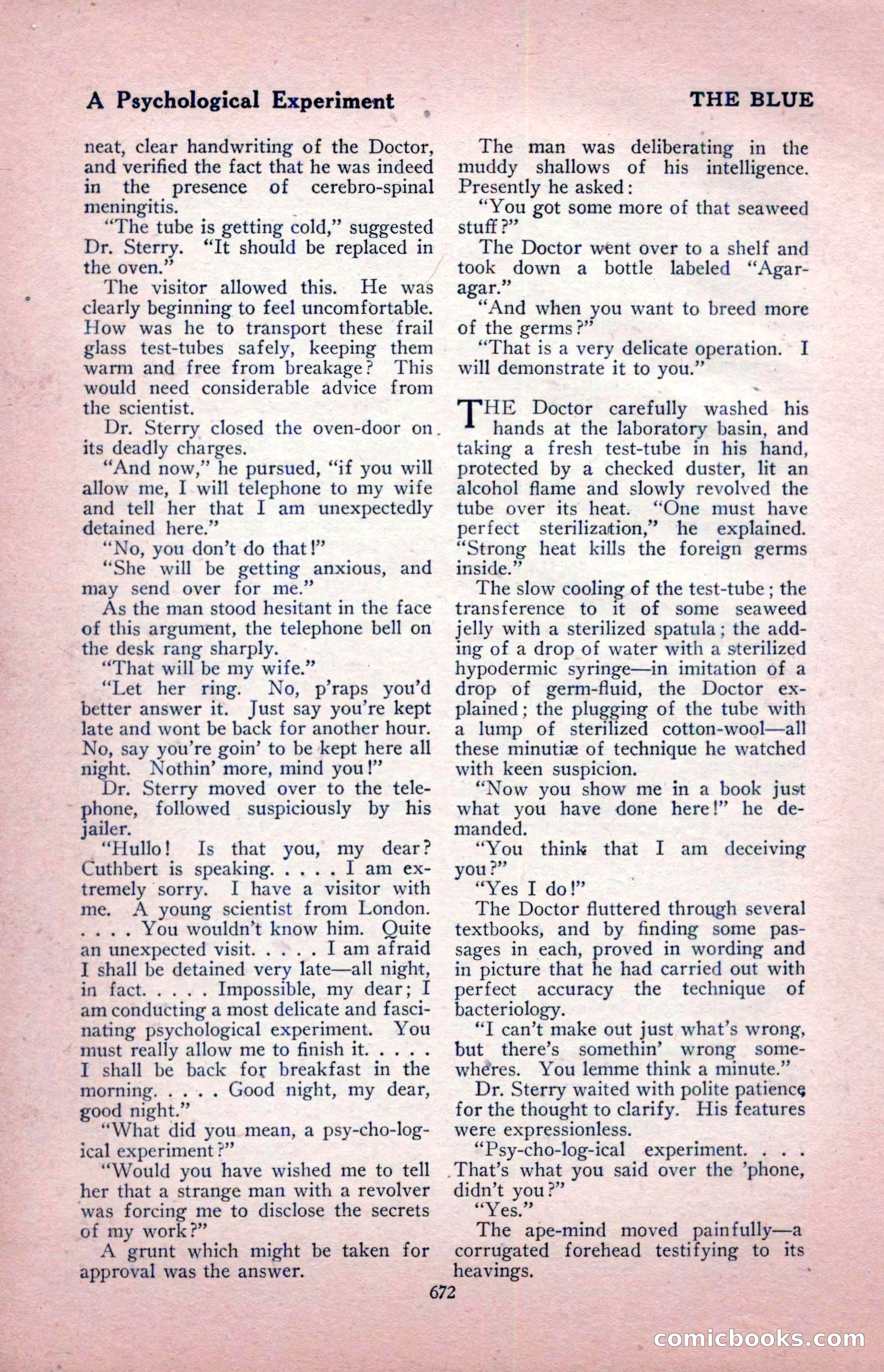 The Blue Book Magazine, August 1917 — page 102 of 216