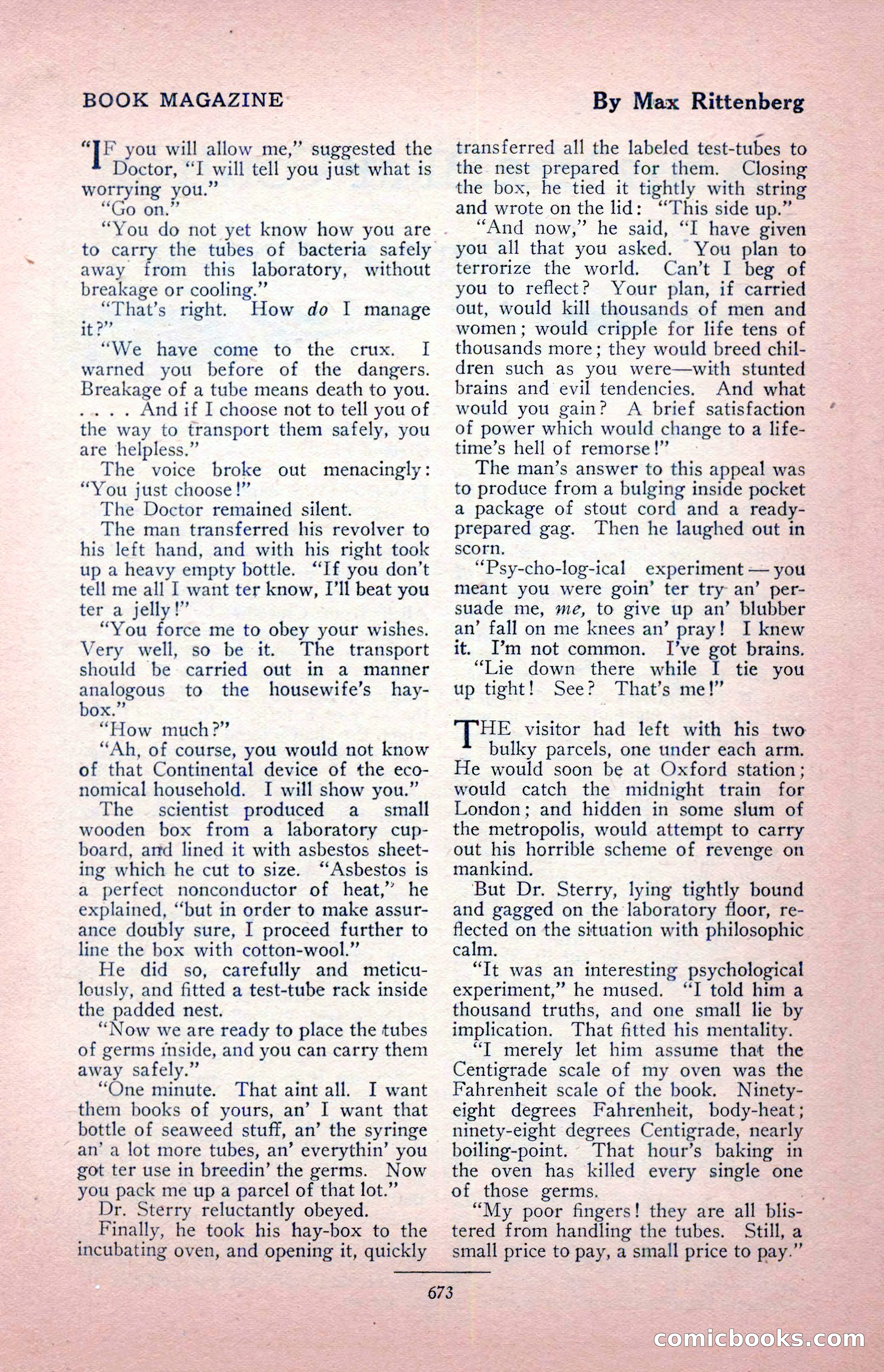 The Blue Book Magazine, August 1917 — page 103 of 216