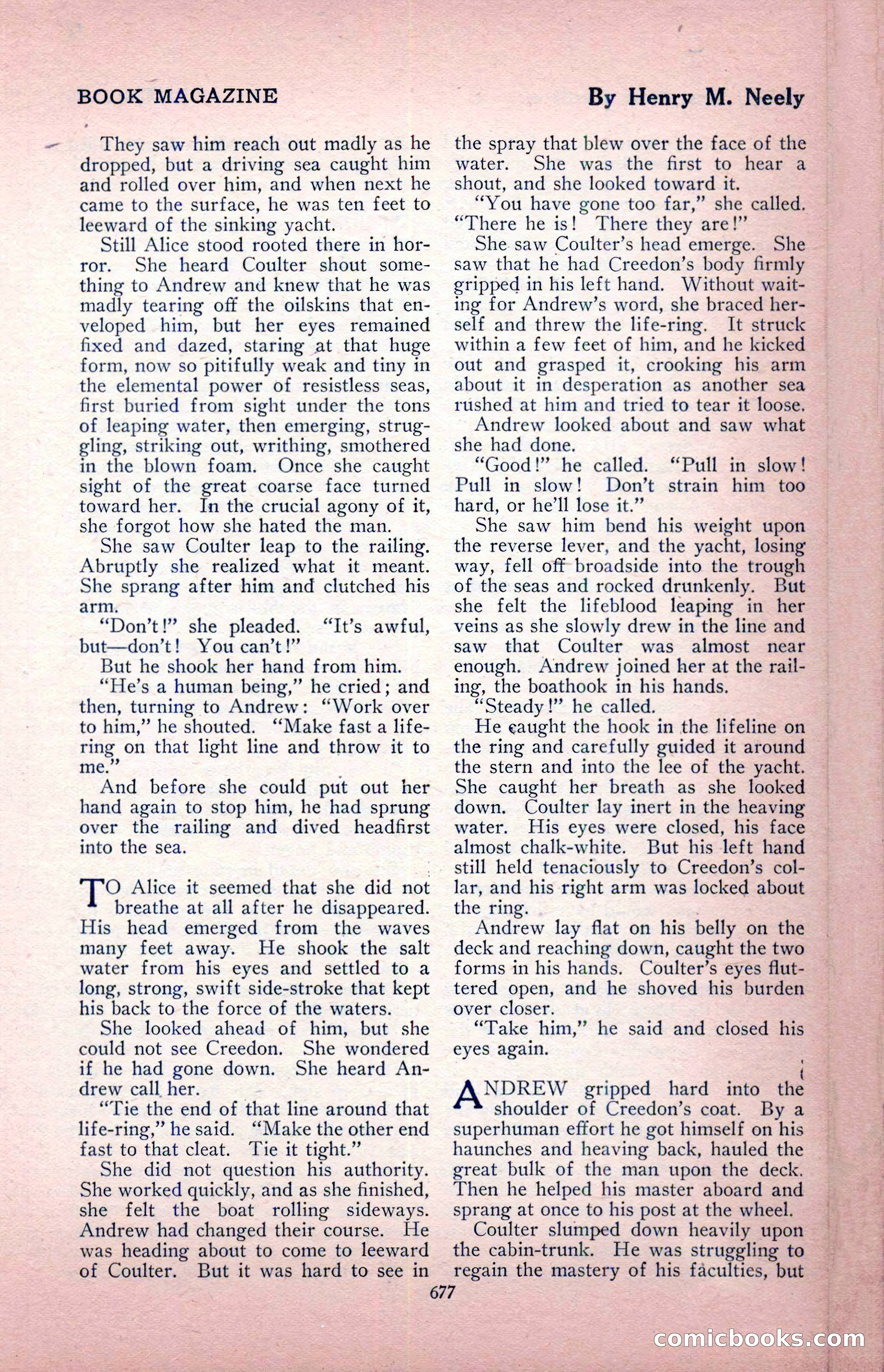 The Blue Book Magazine, August 1917 — page 107 of 216