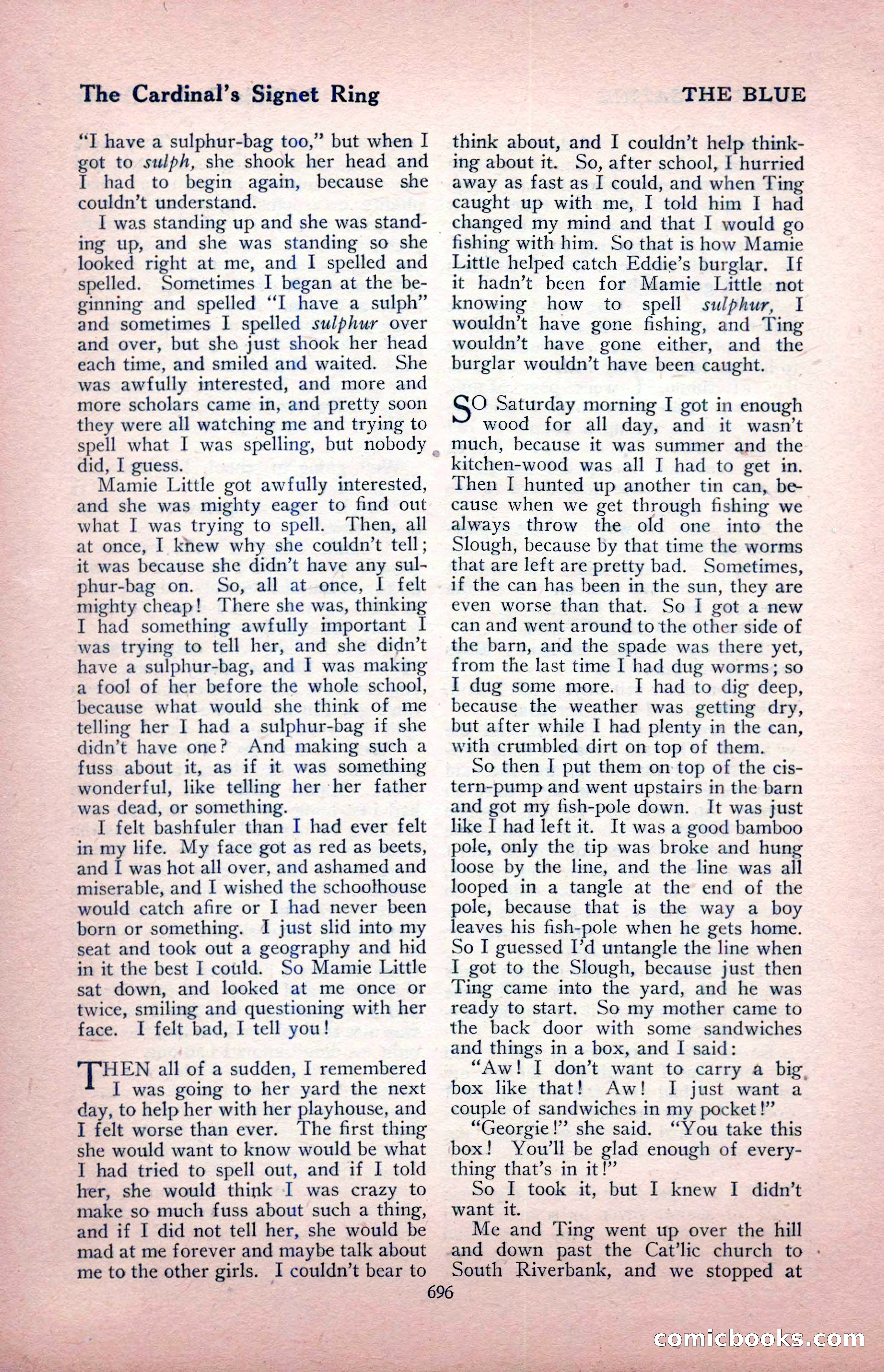 The Blue Book Magazine, August 1917 — page 126 of 216