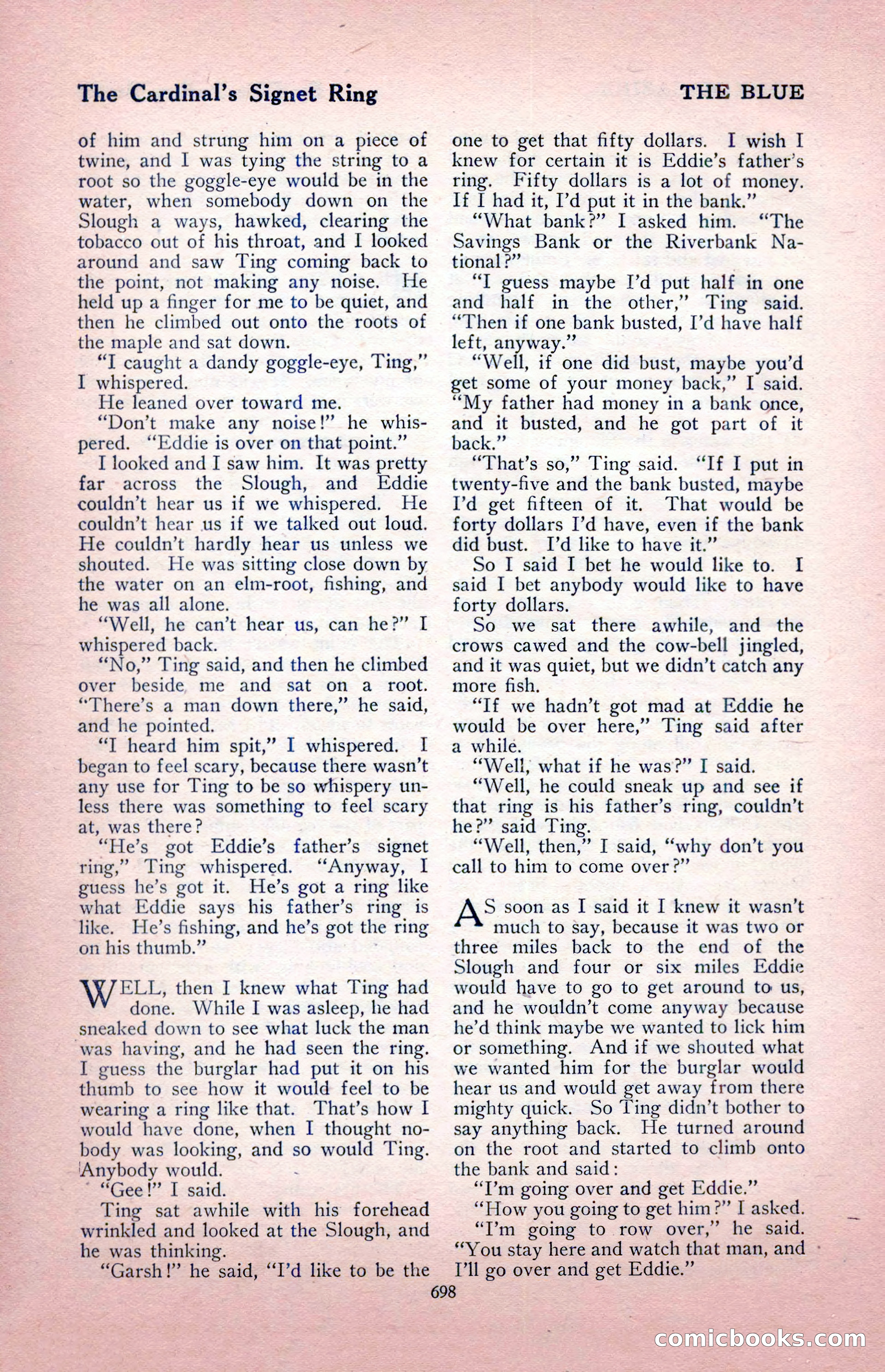 The Blue Book Magazine, August 1917 — page 128 of 216