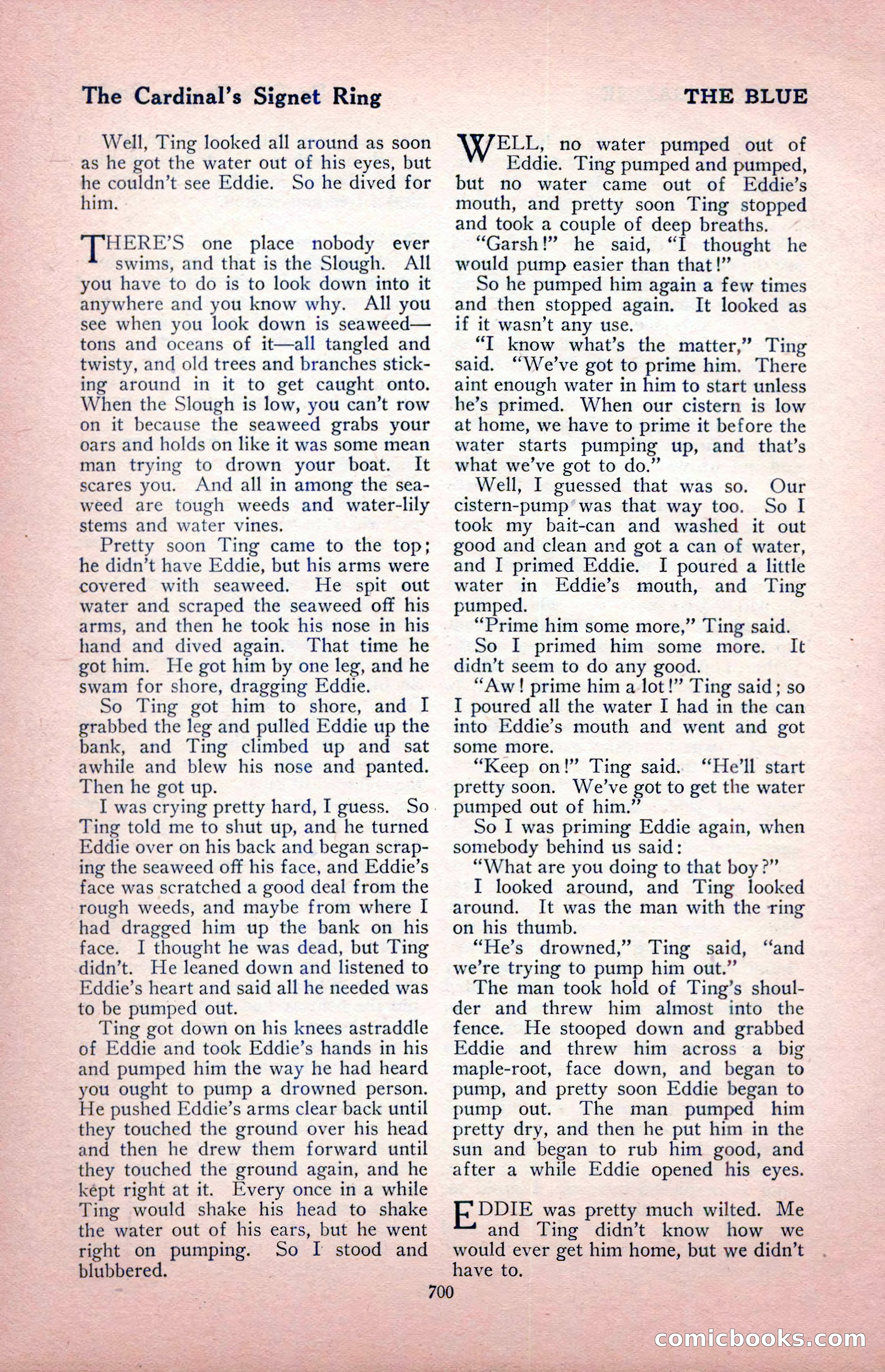 The Blue Book Magazine, August 1917 — page 130 of 216