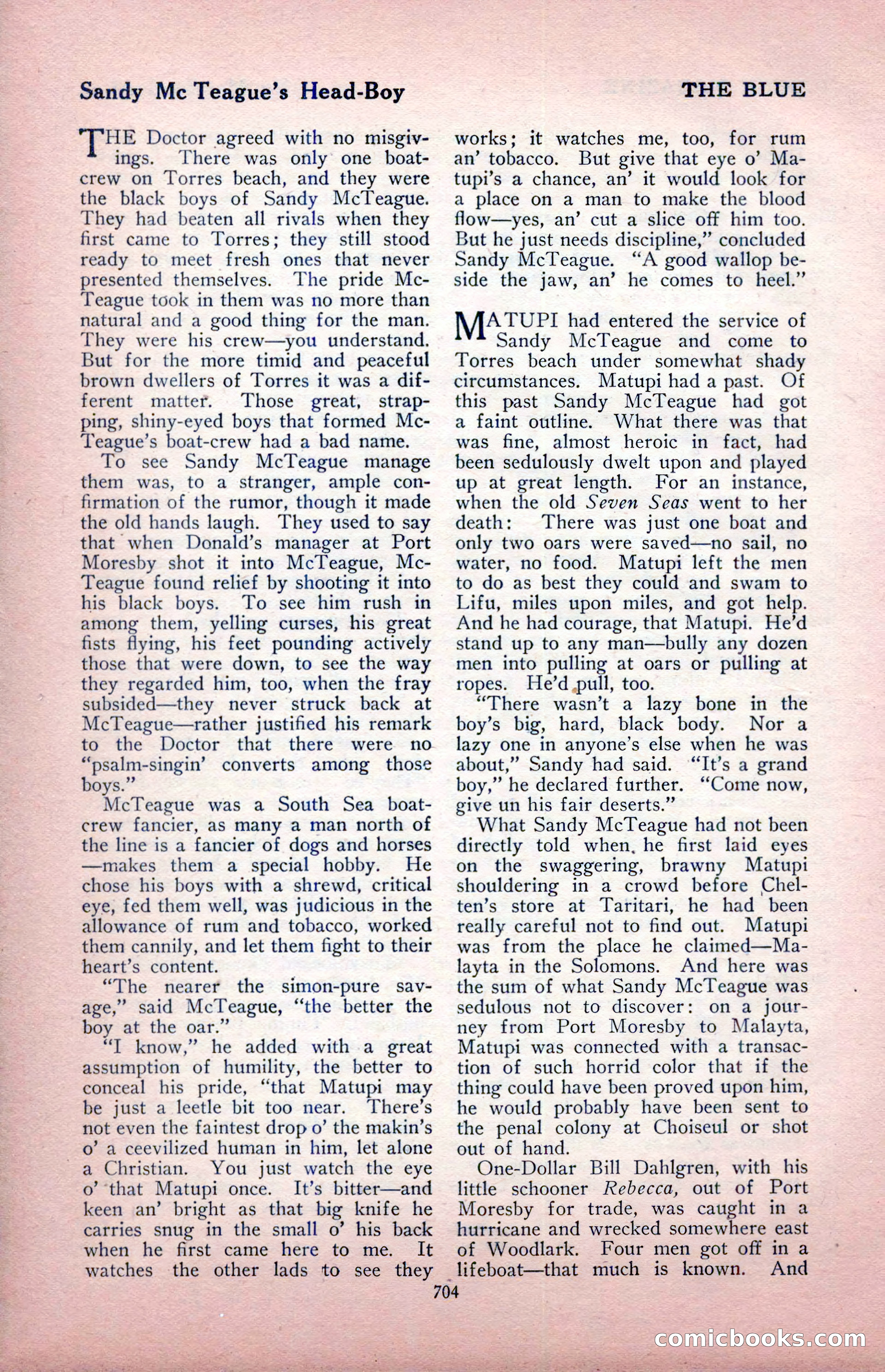 The Blue Book Magazine, August 1917 — page 134 of 216