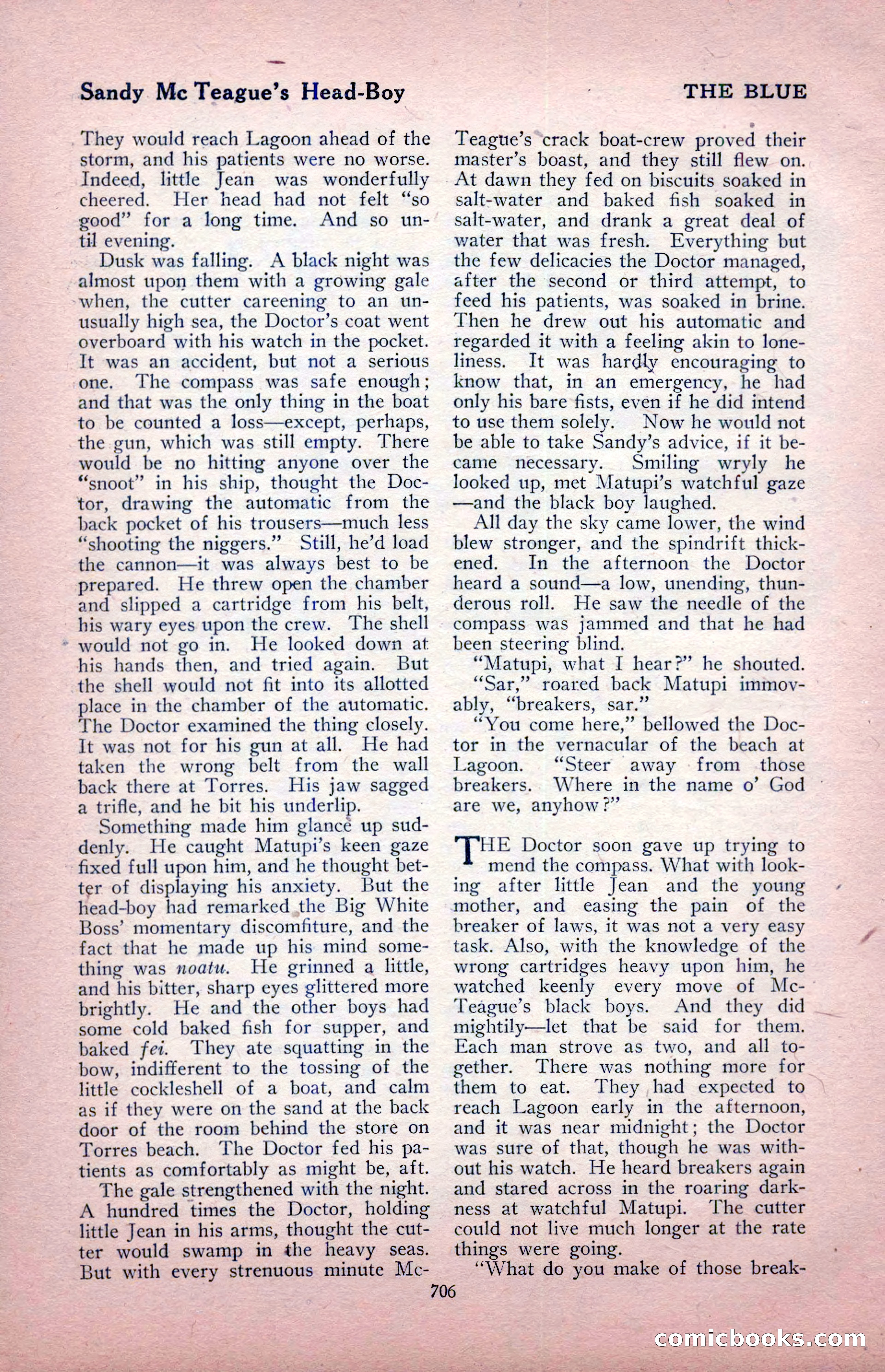 The Blue Book Magazine, August 1917 — page 136 of 216