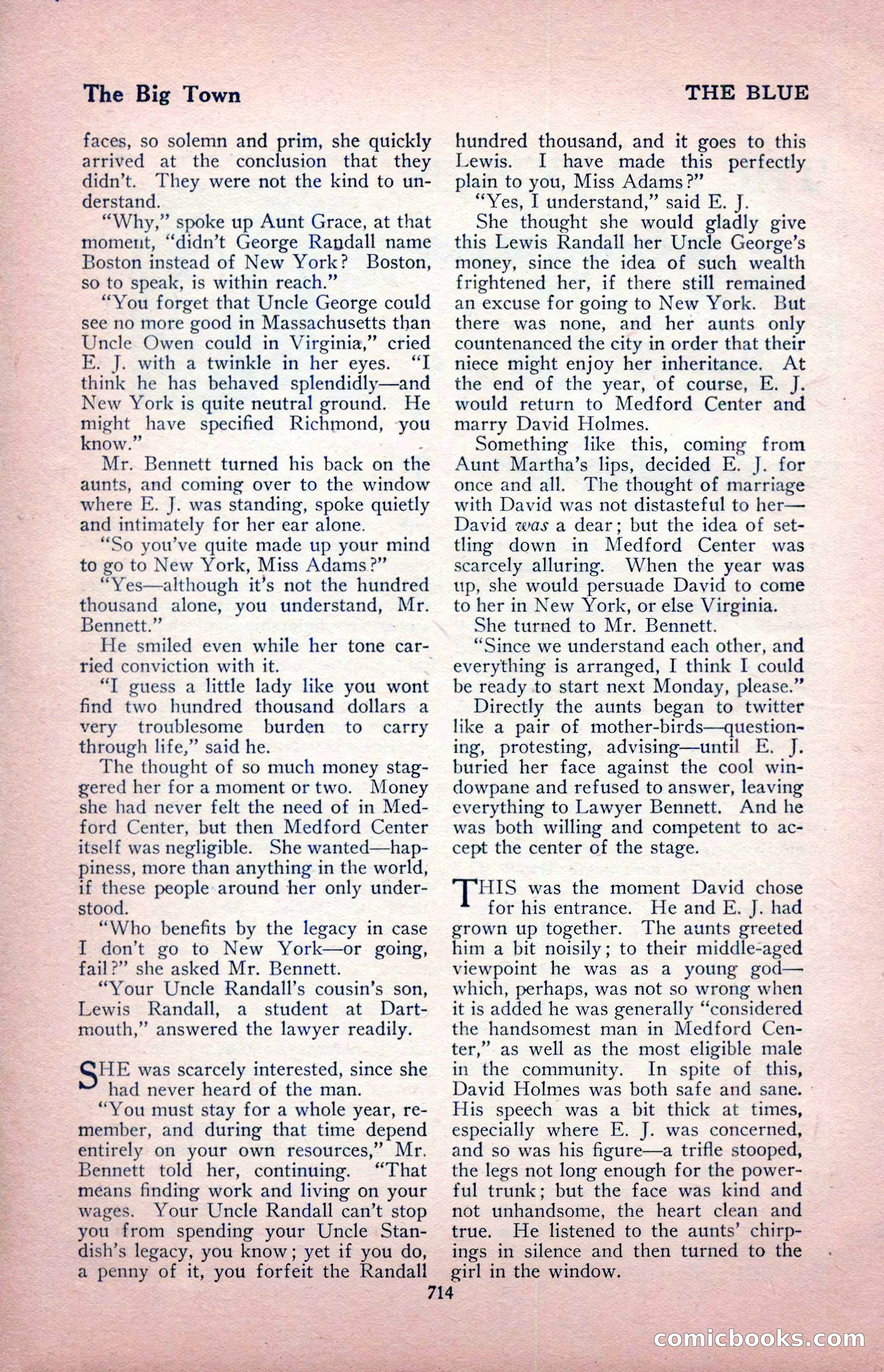 The Blue Book Magazine, August 1917 — page 144 of 216