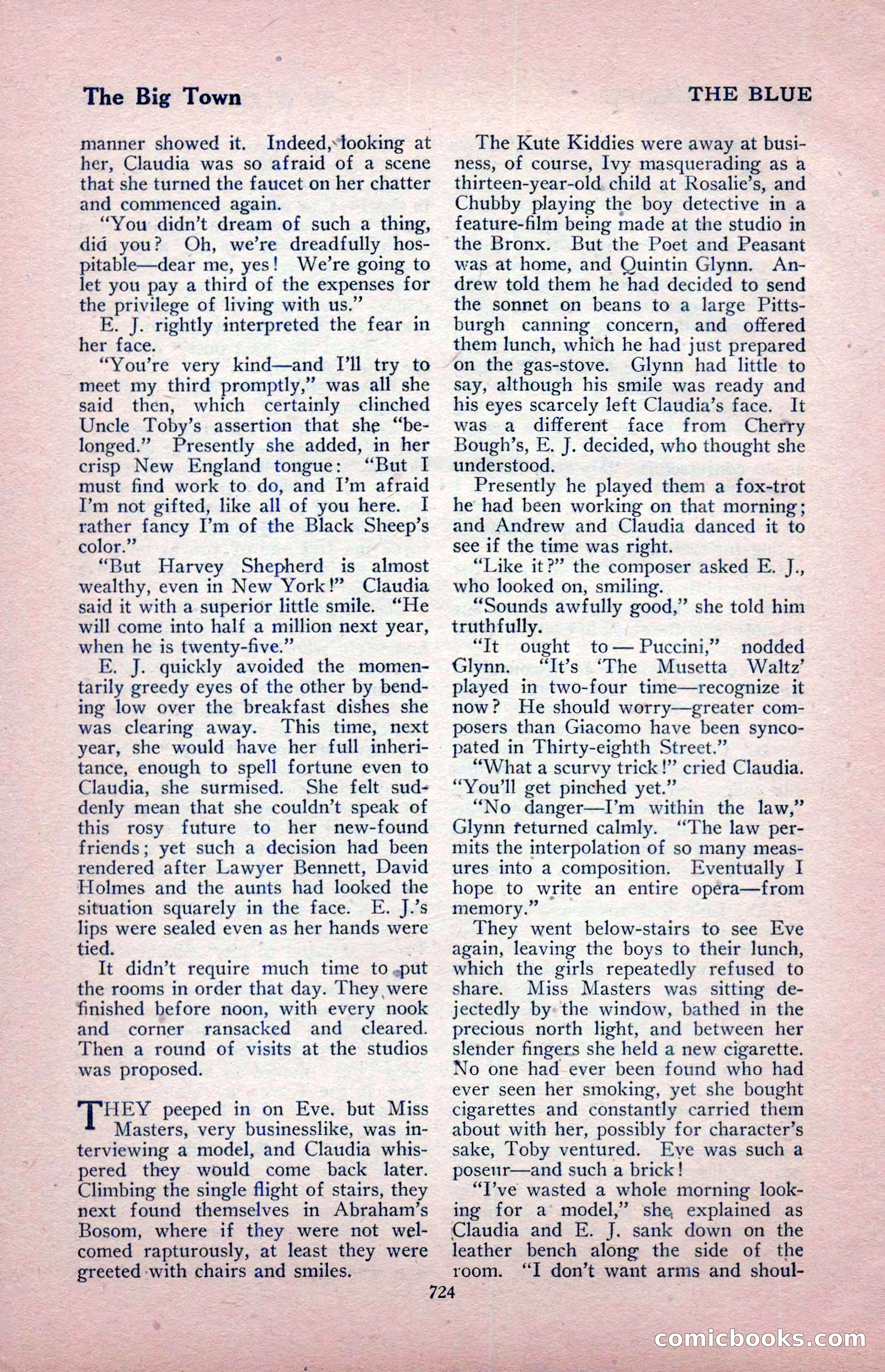 The Blue Book Magazine, August 1917 — page 154 of 216
