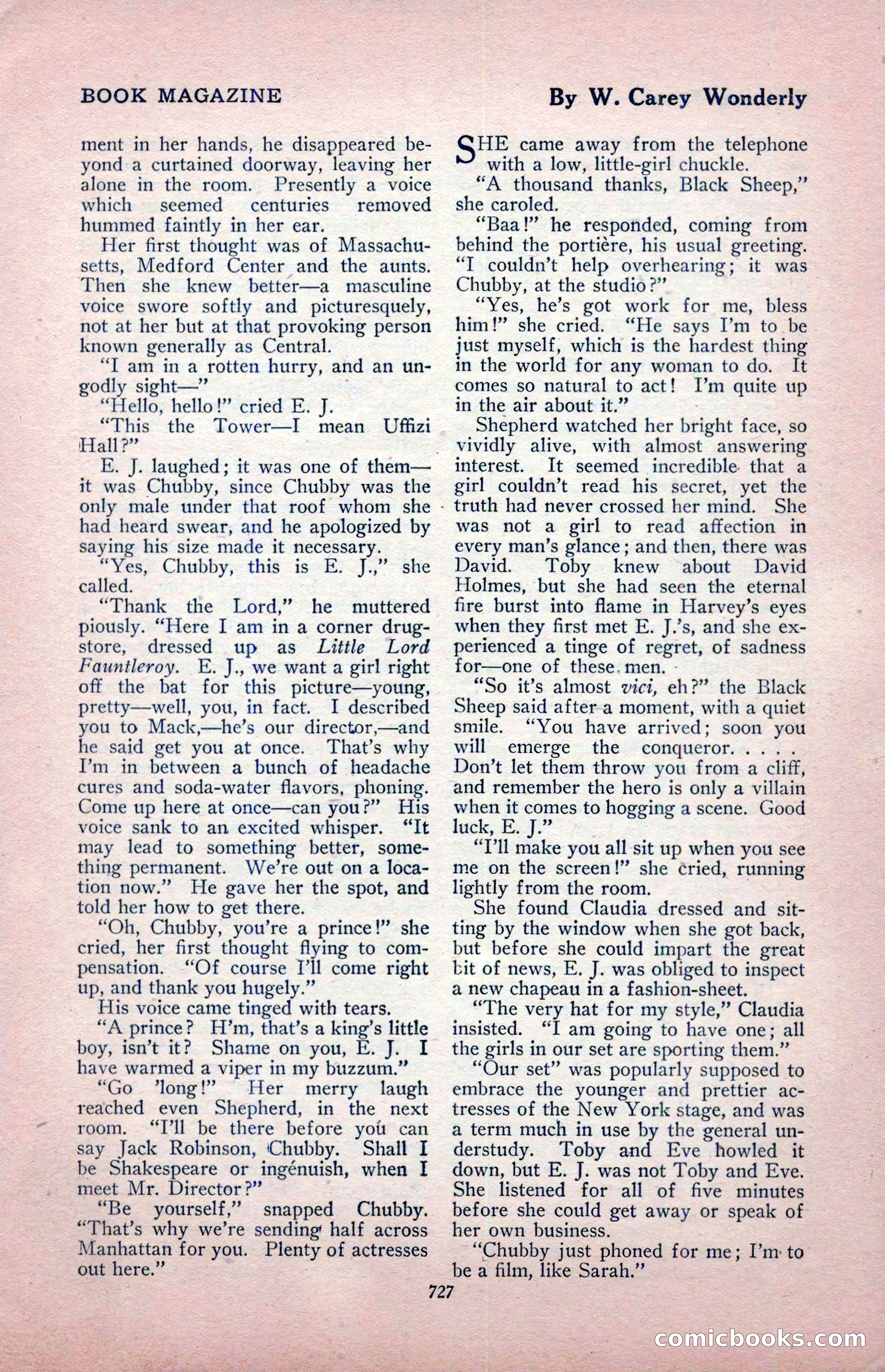 The Blue Book Magazine, August 1917 — page 157 of 216