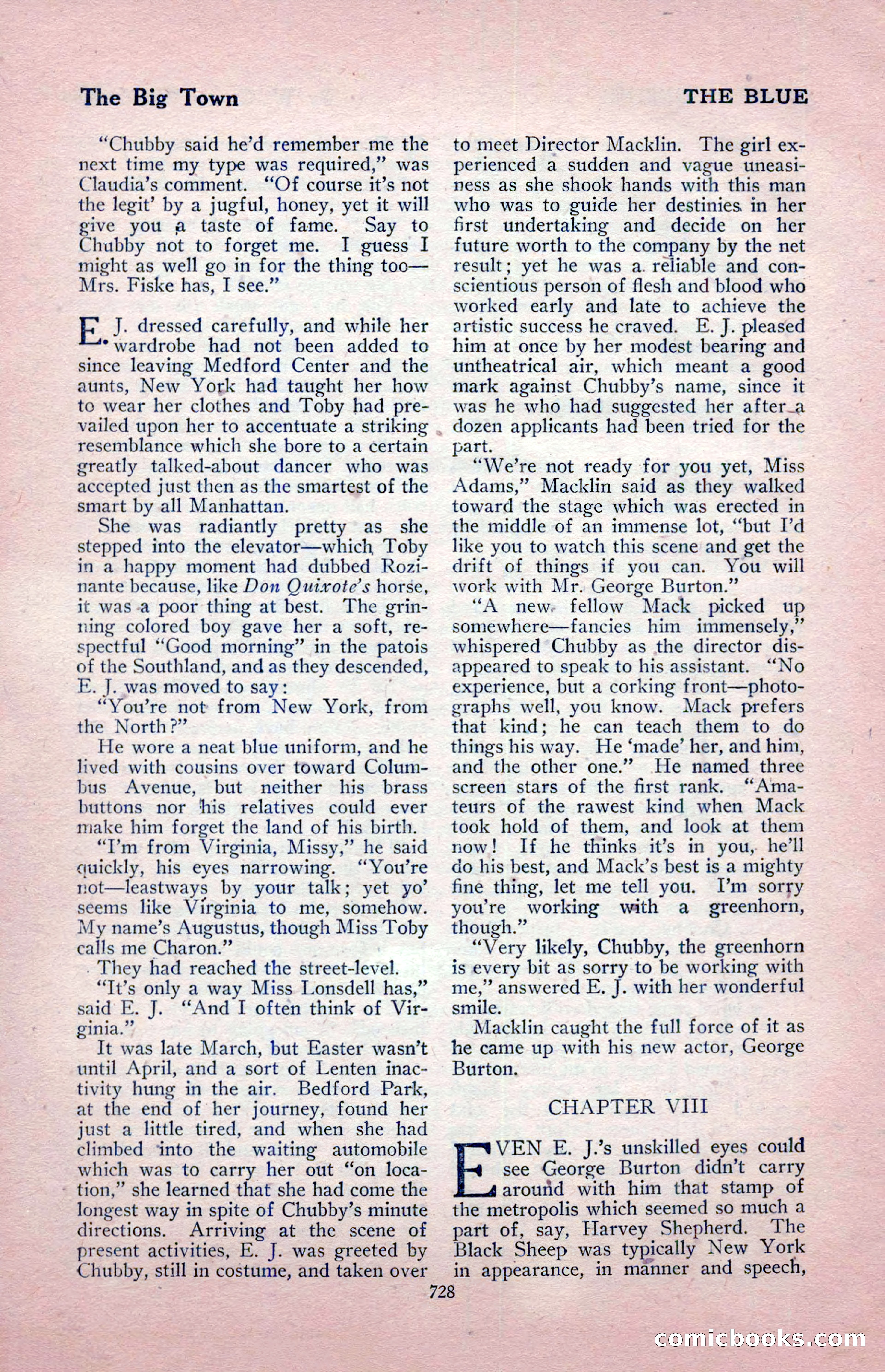 The Blue Book Magazine, August 1917 — page 158 of 216