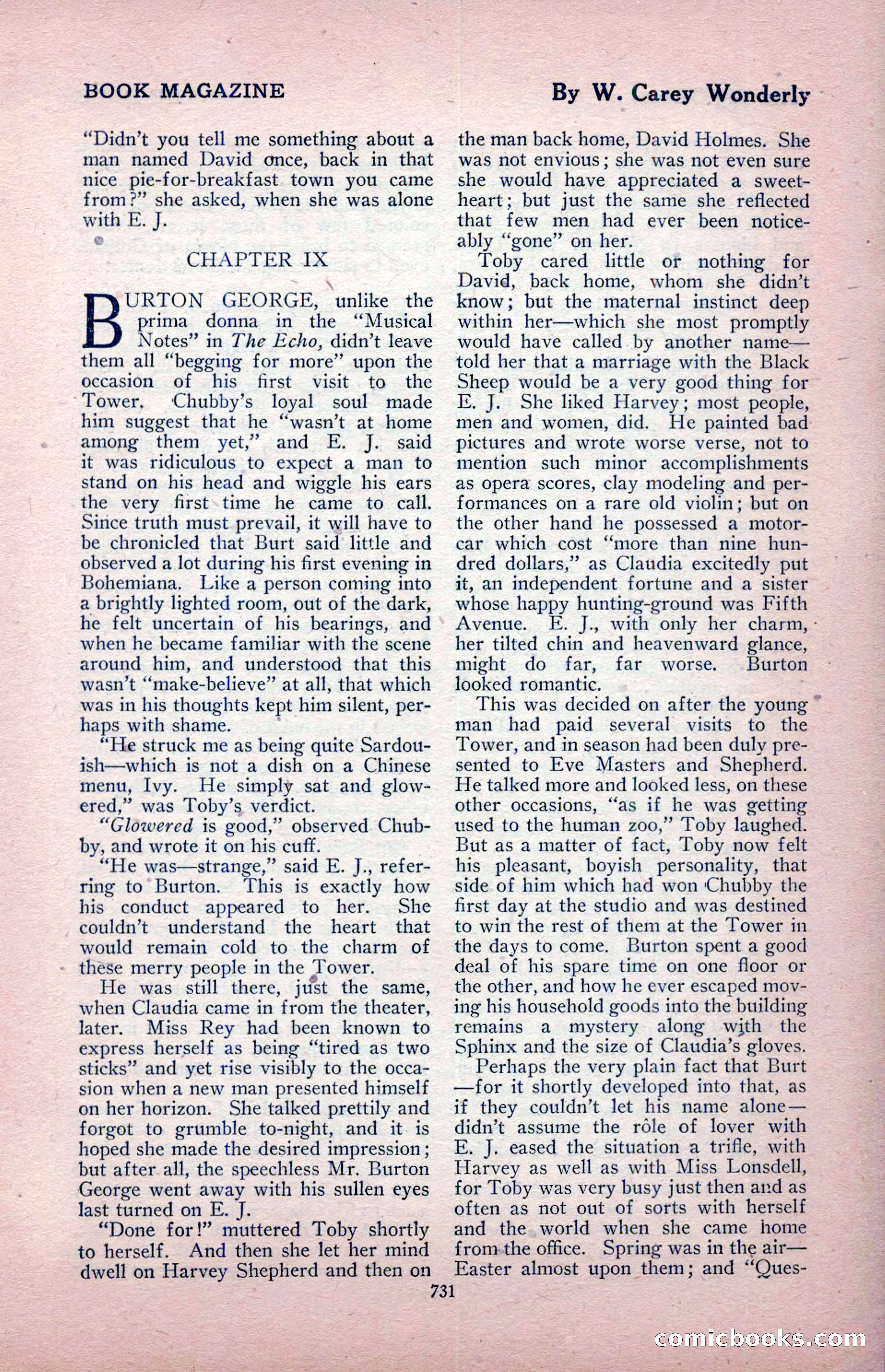 The Blue Book Magazine, August 1917 — page 161 of 216