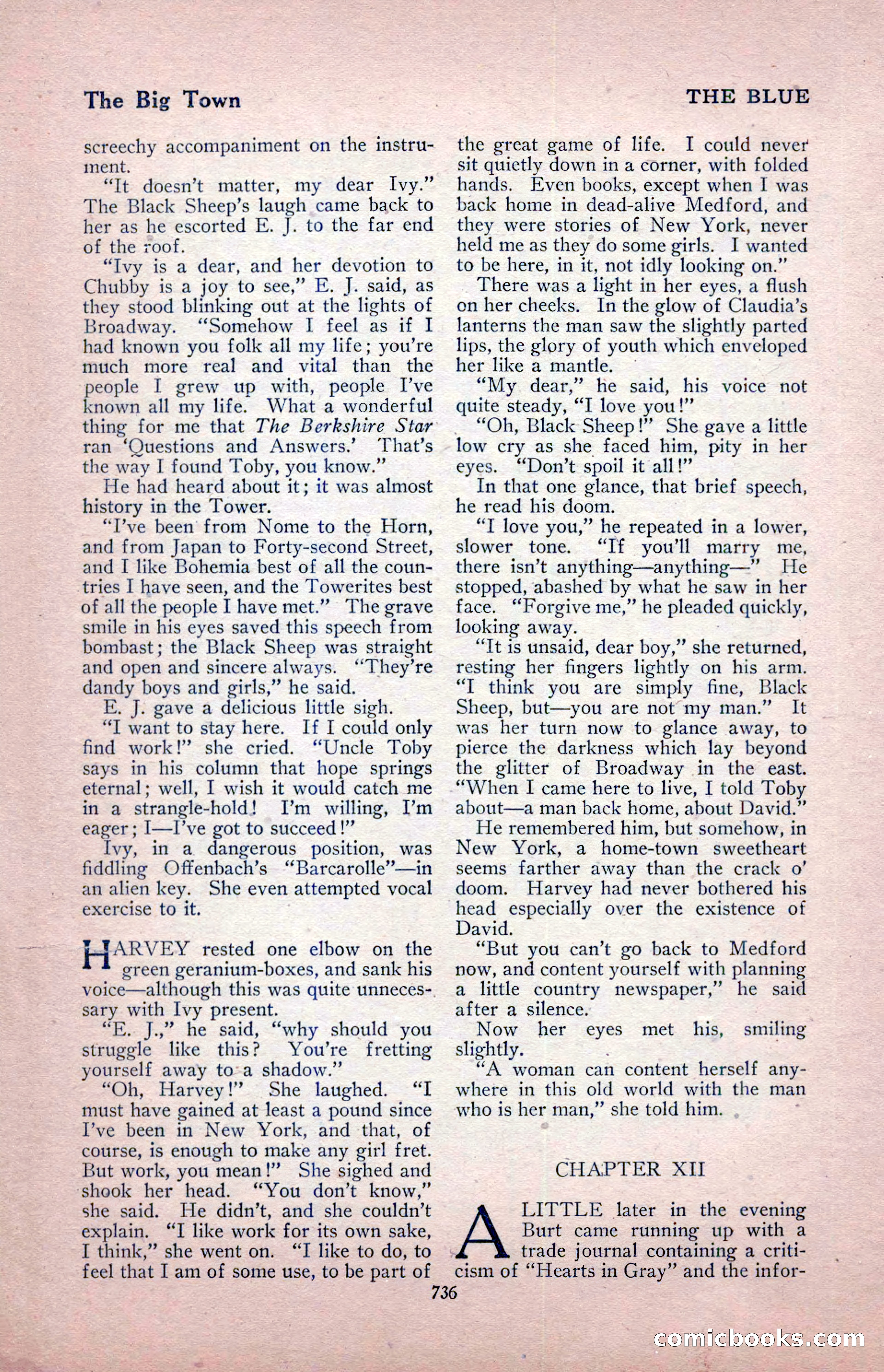 The Blue Book Magazine, August 1917 — page 166 of 216