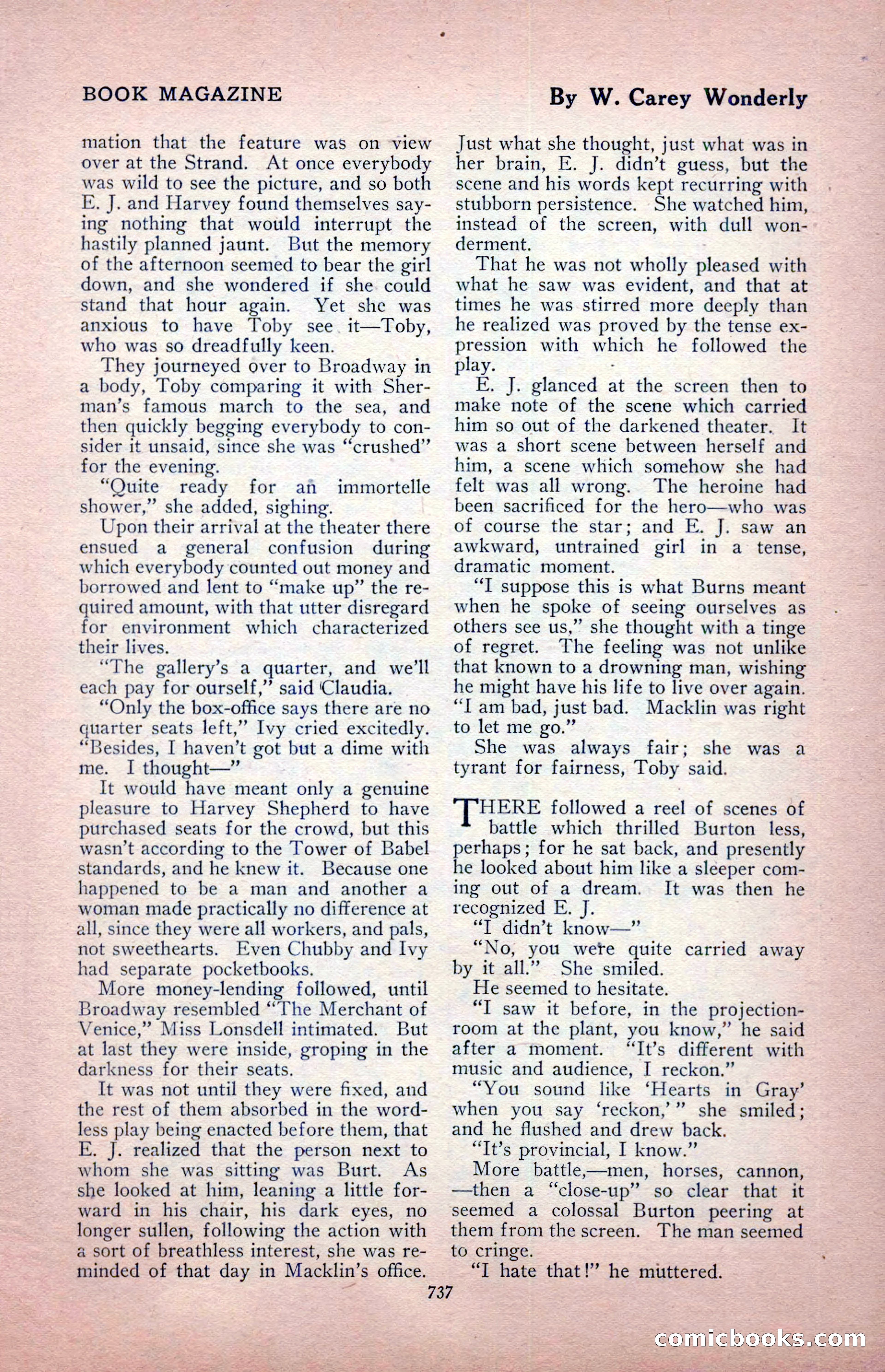 The Blue Book Magazine, August 1917 — page 167 of 216