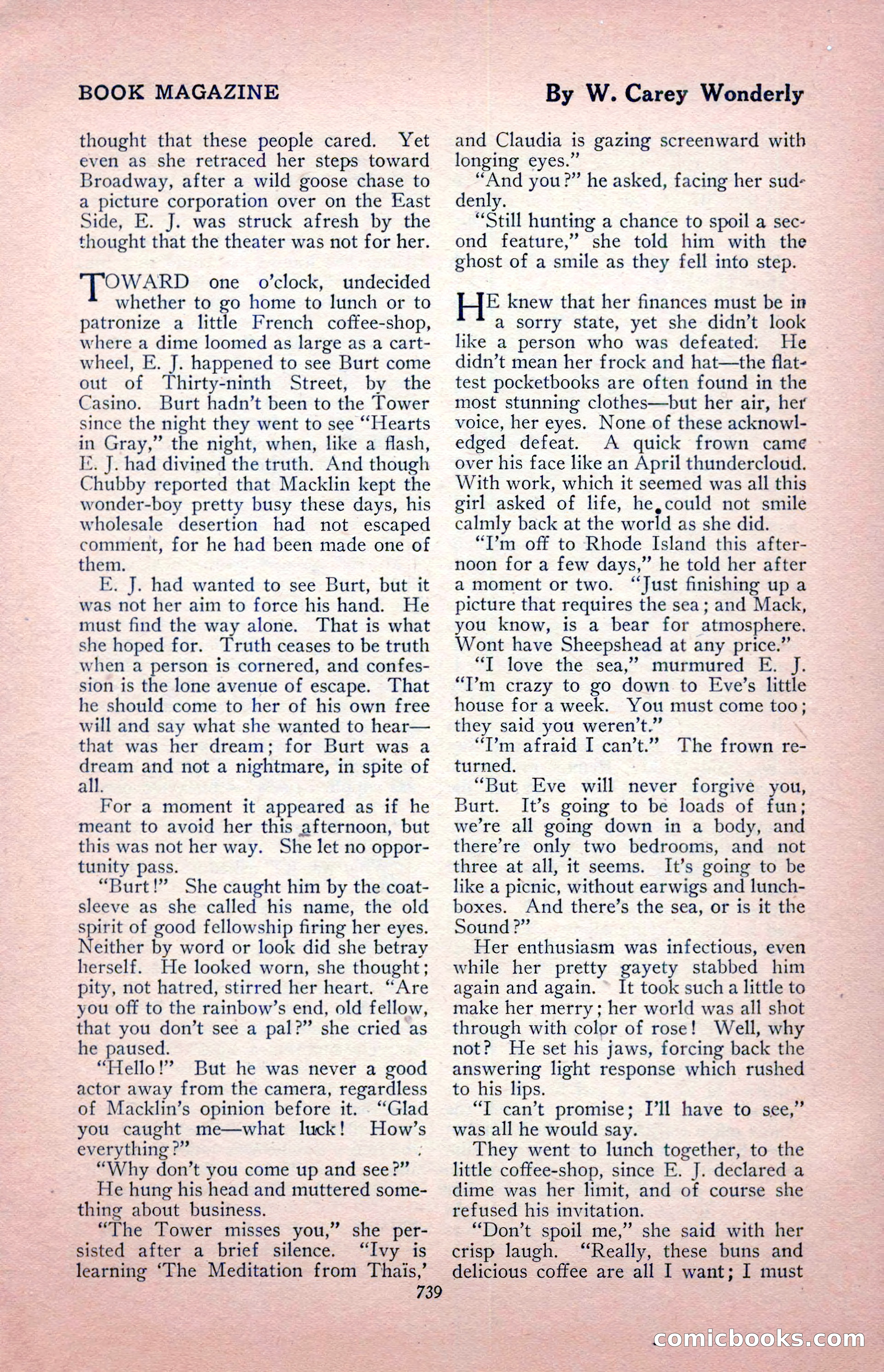 The Blue Book Magazine, August 1917 — page 169 of 216