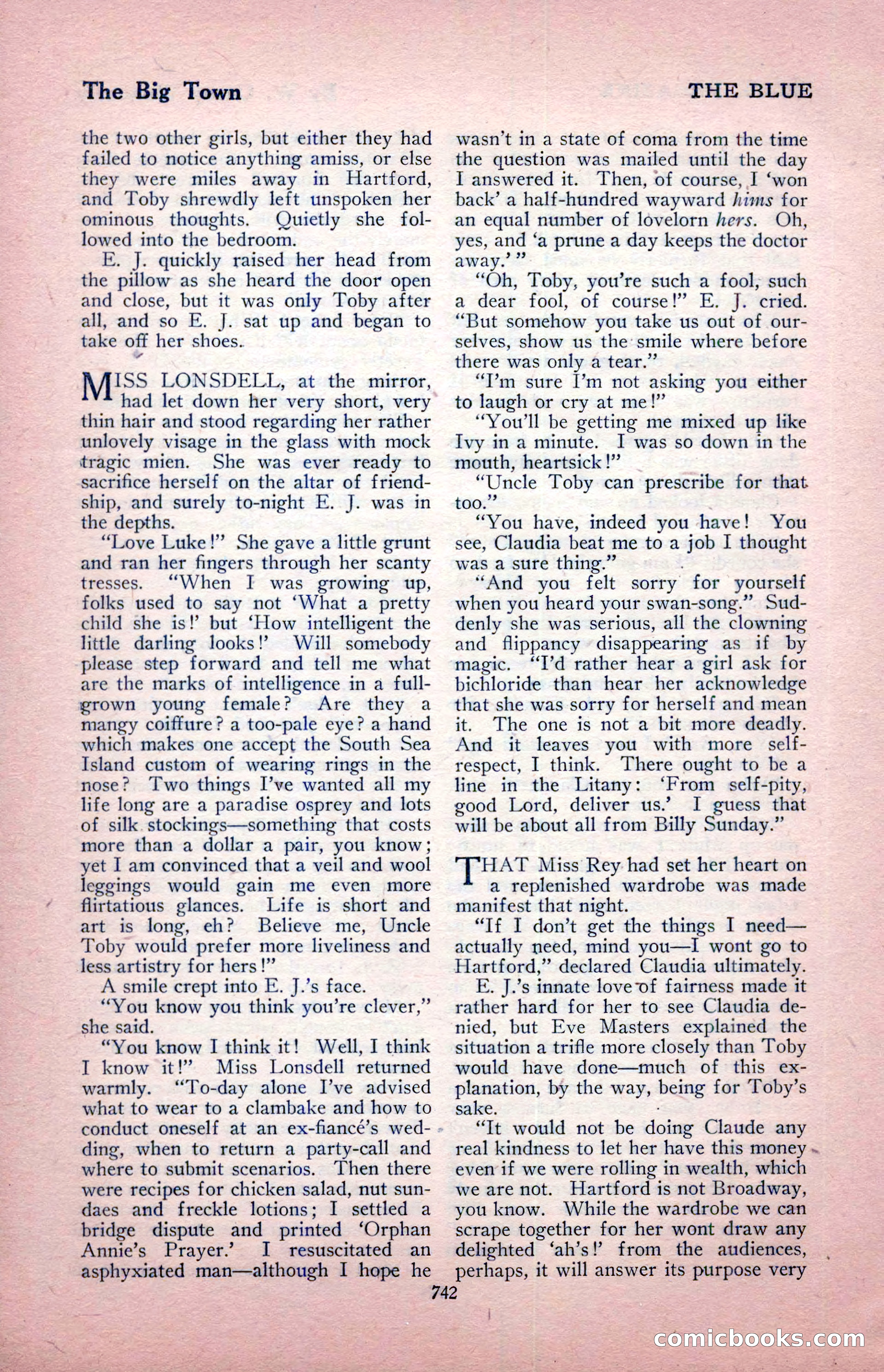 The Blue Book Magazine, August 1917 — page 172 of 216