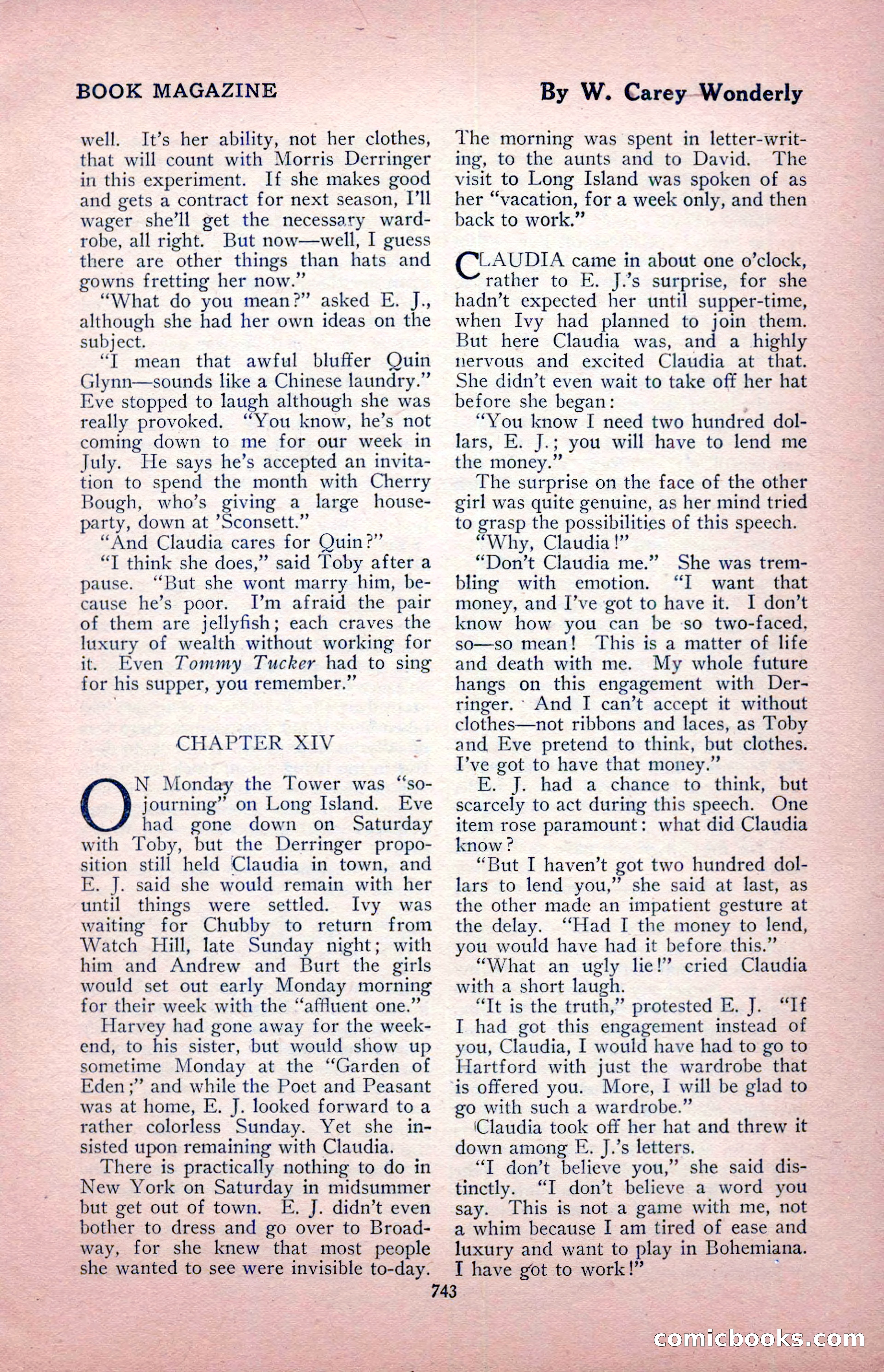 The Blue Book Magazine, August 1917 — page 173 of 216