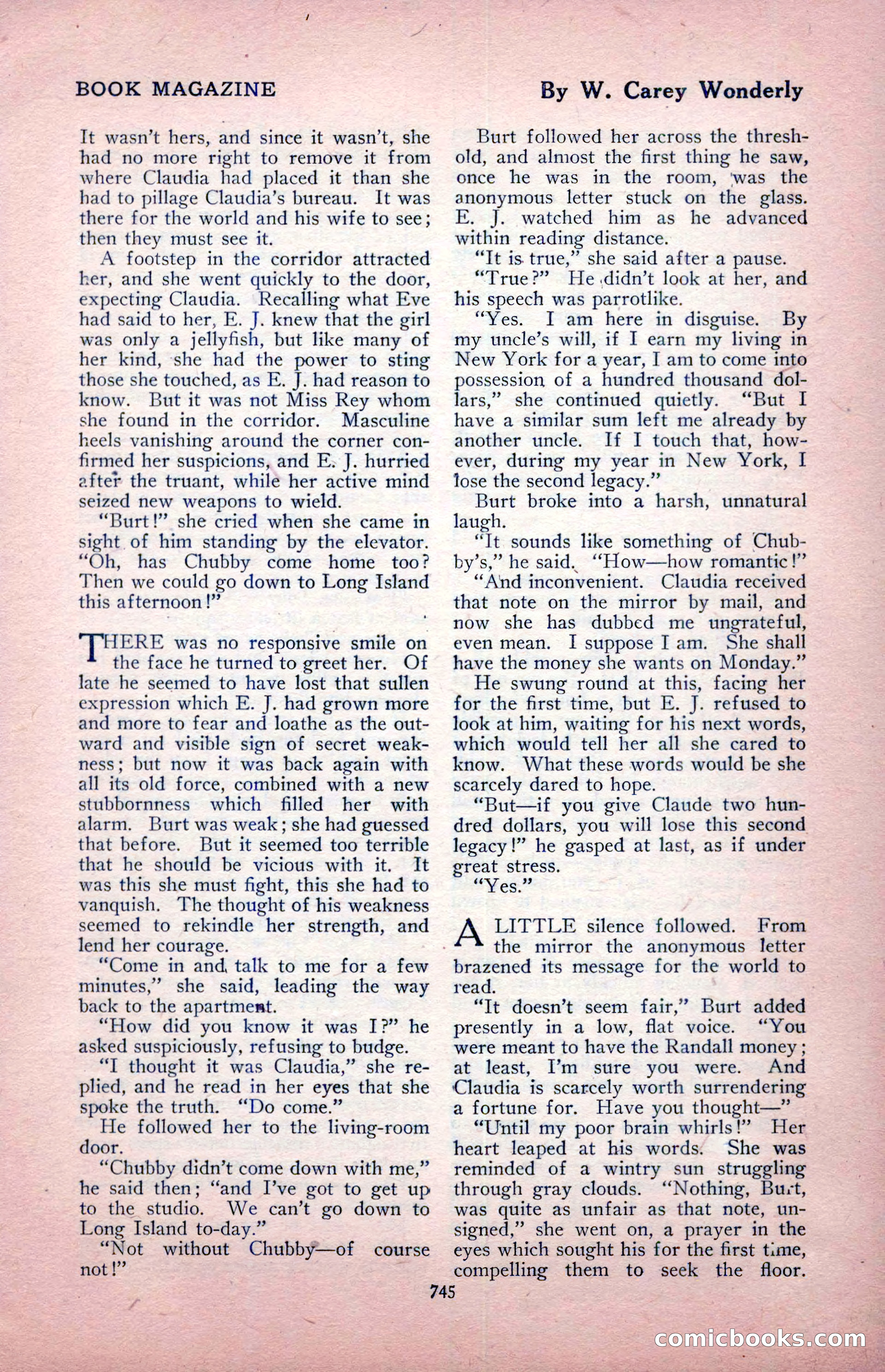 The Blue Book Magazine, August 1917 — page 175 of 216
