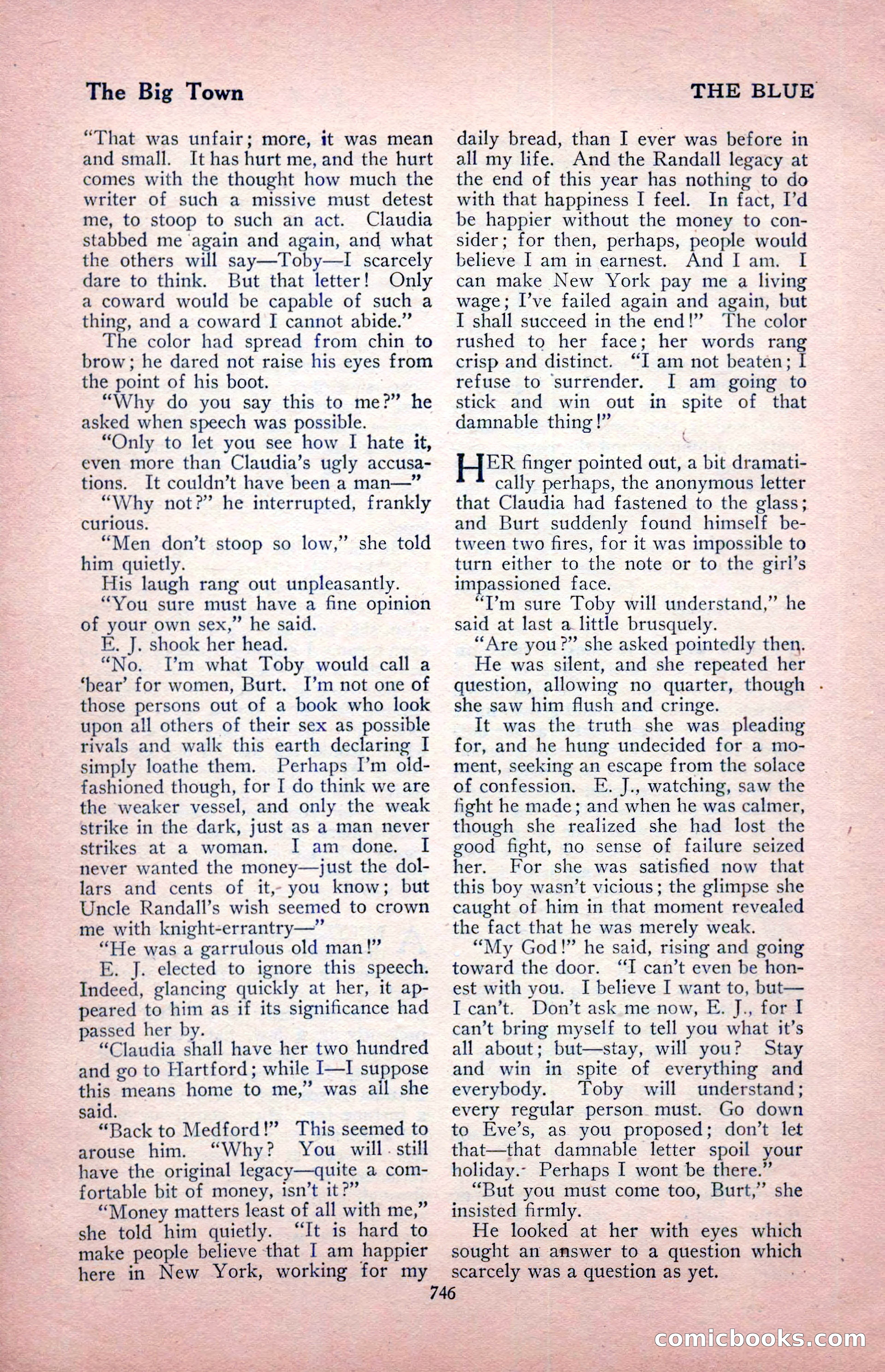 The Blue Book Magazine, August 1917 — page 176 of 216