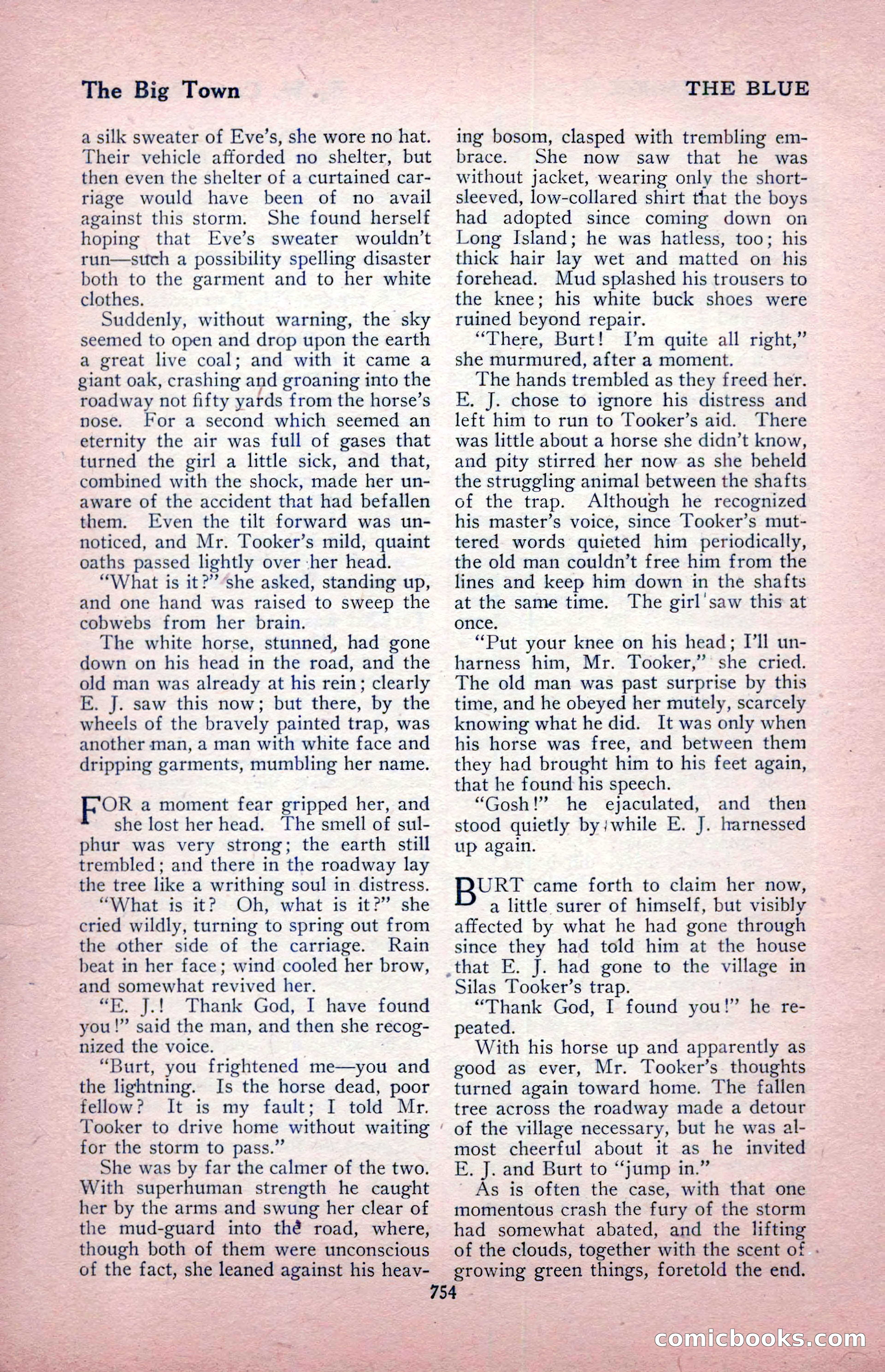The Blue Book Magazine, August 1917 — page 184 of 216