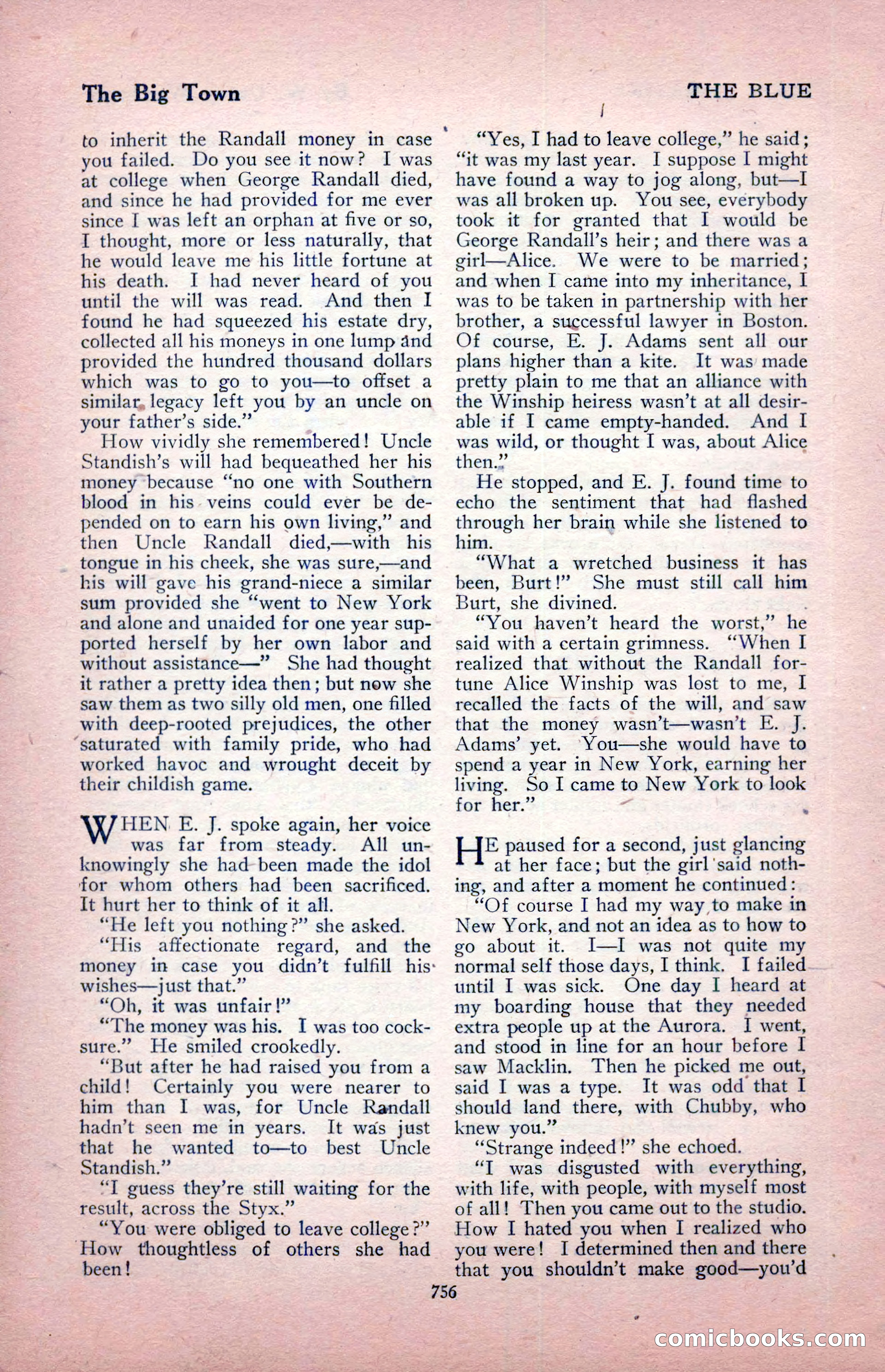 The Blue Book Magazine, August 1917 — page 186 of 216