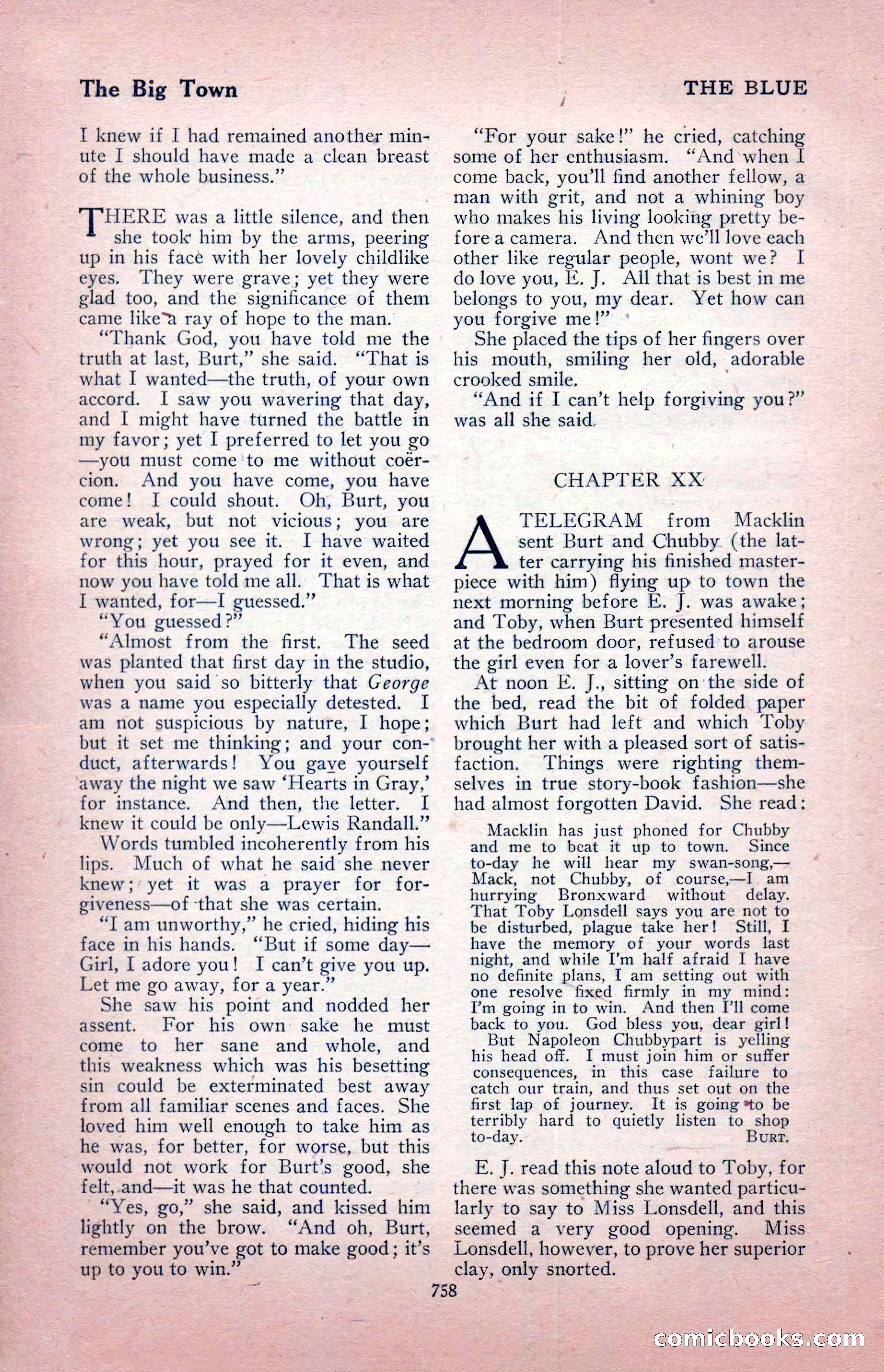 The Blue Book Magazine, August 1917 — page 188 of 216