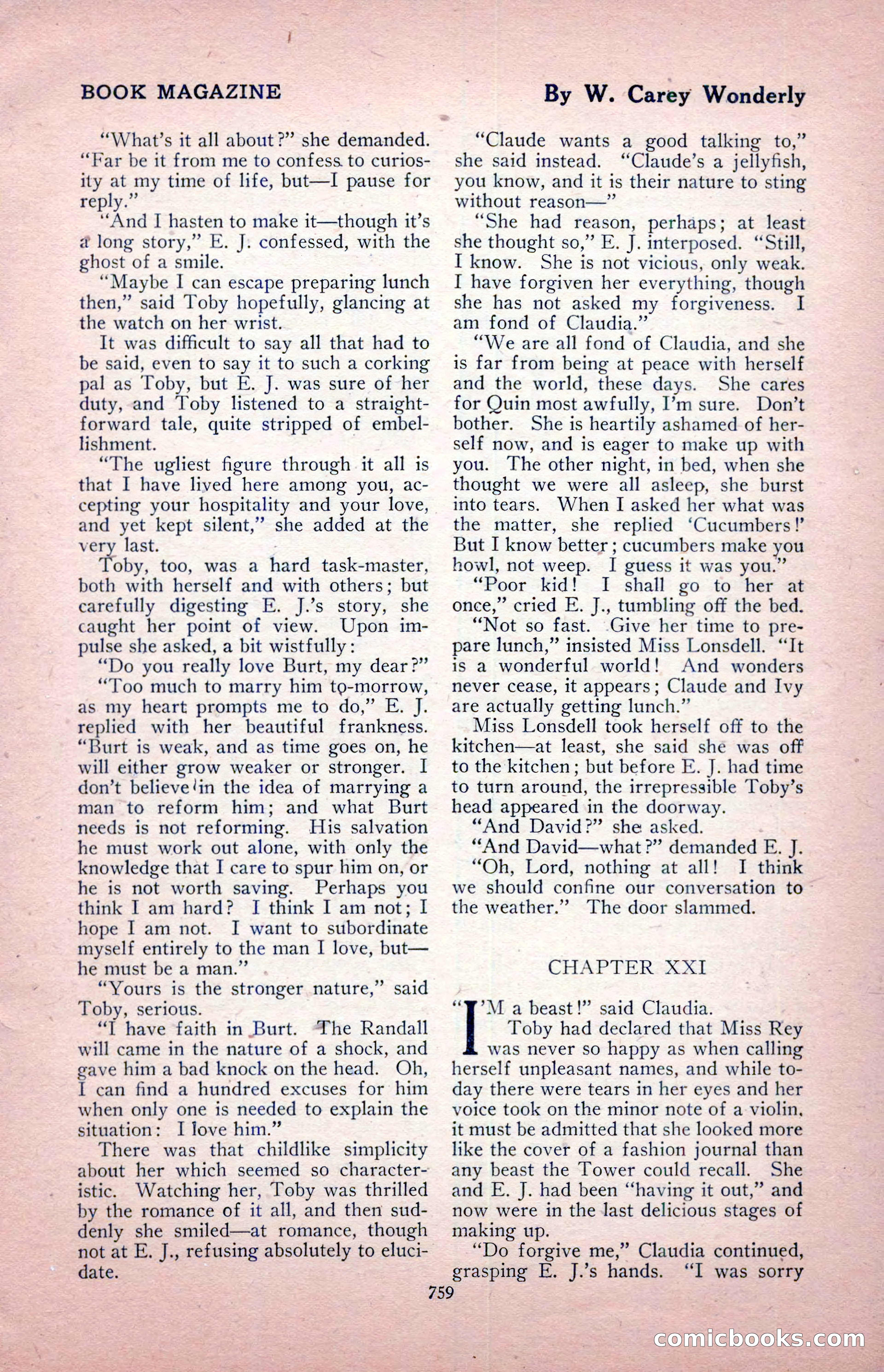 The Blue Book Magazine, August 1917 — page 189 of 216