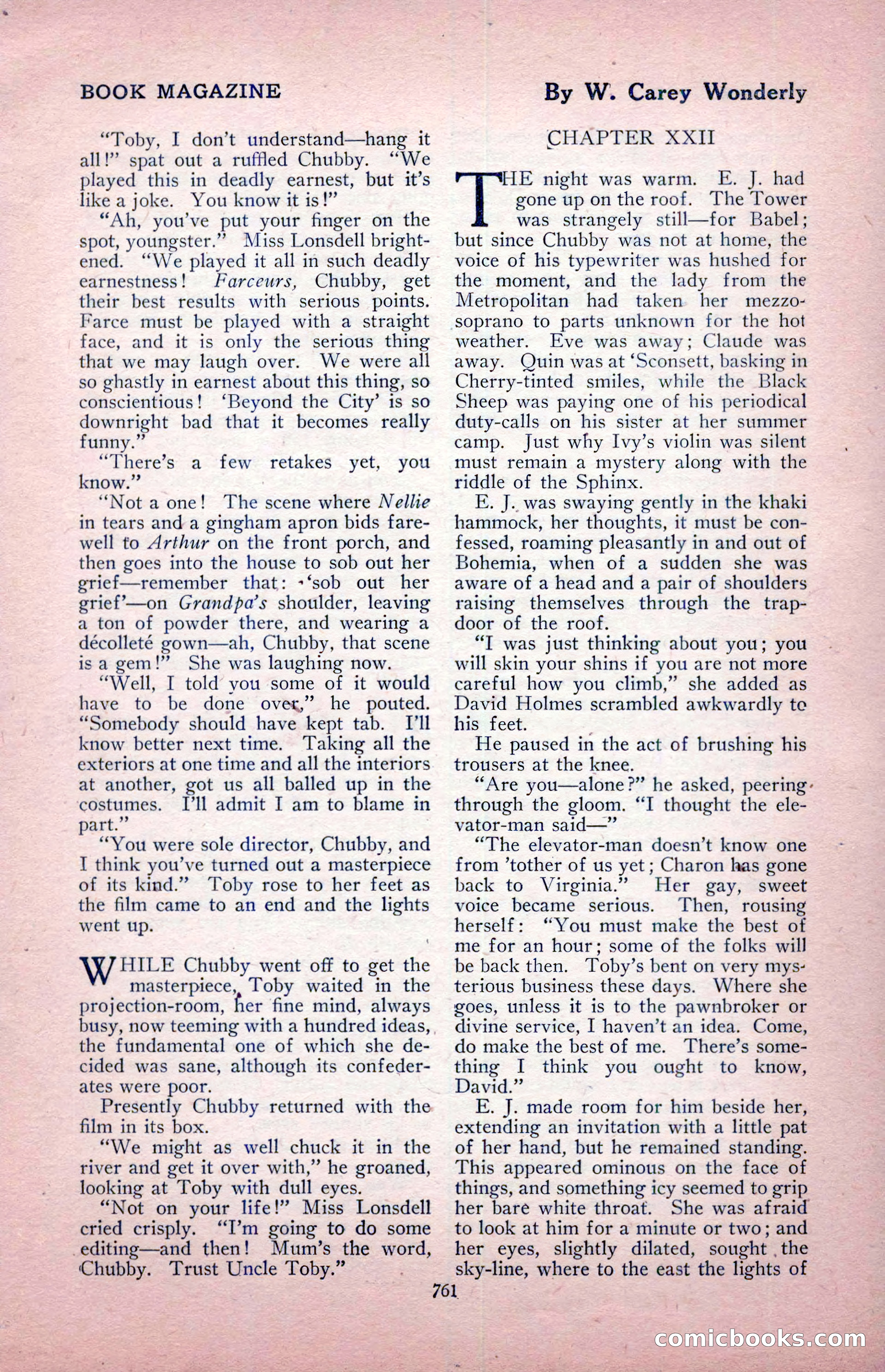 The Blue Book Magazine, August 1917 — page 191 of 216