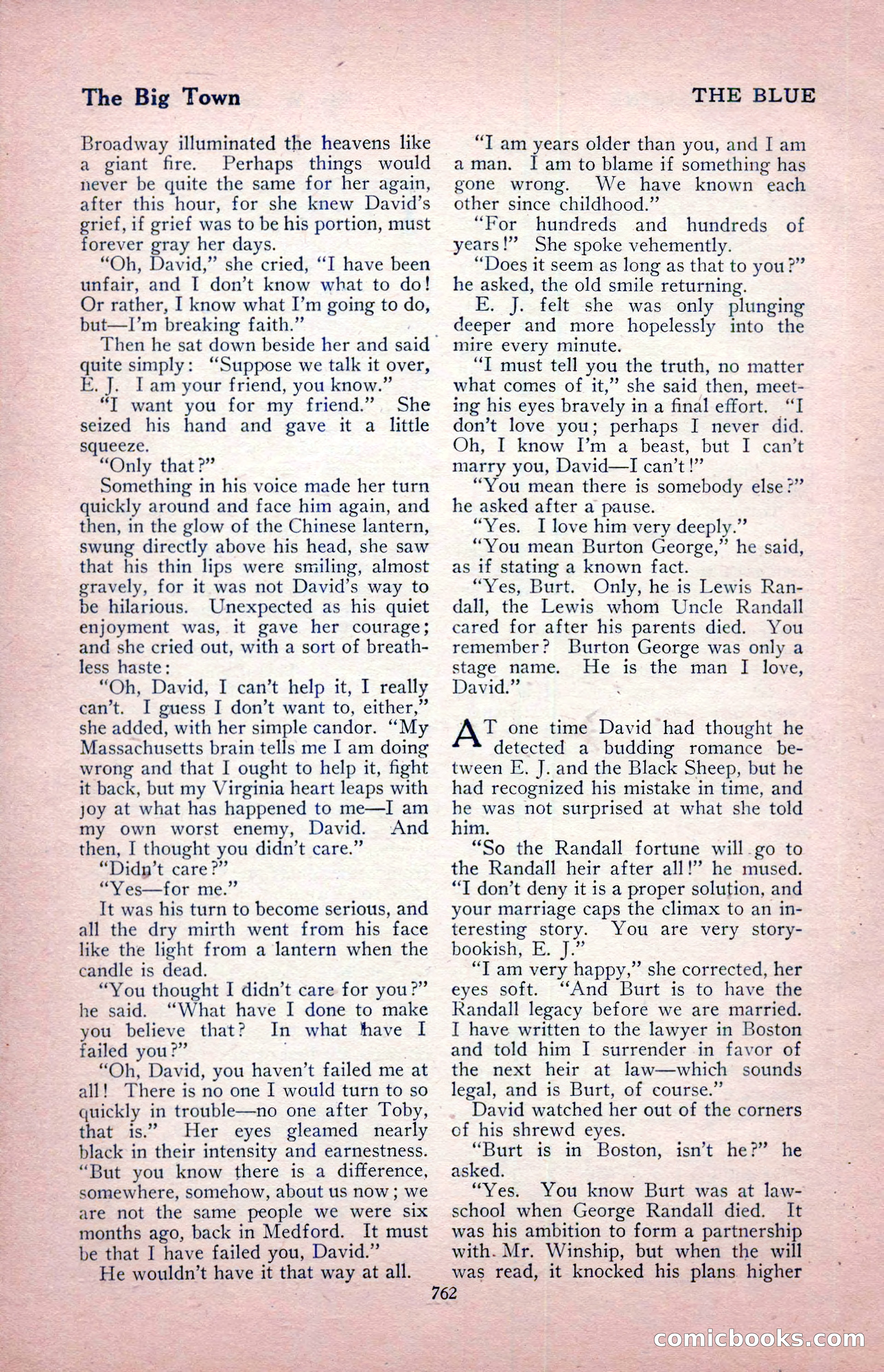 The Blue Book Magazine, August 1917 — page 192 of 216