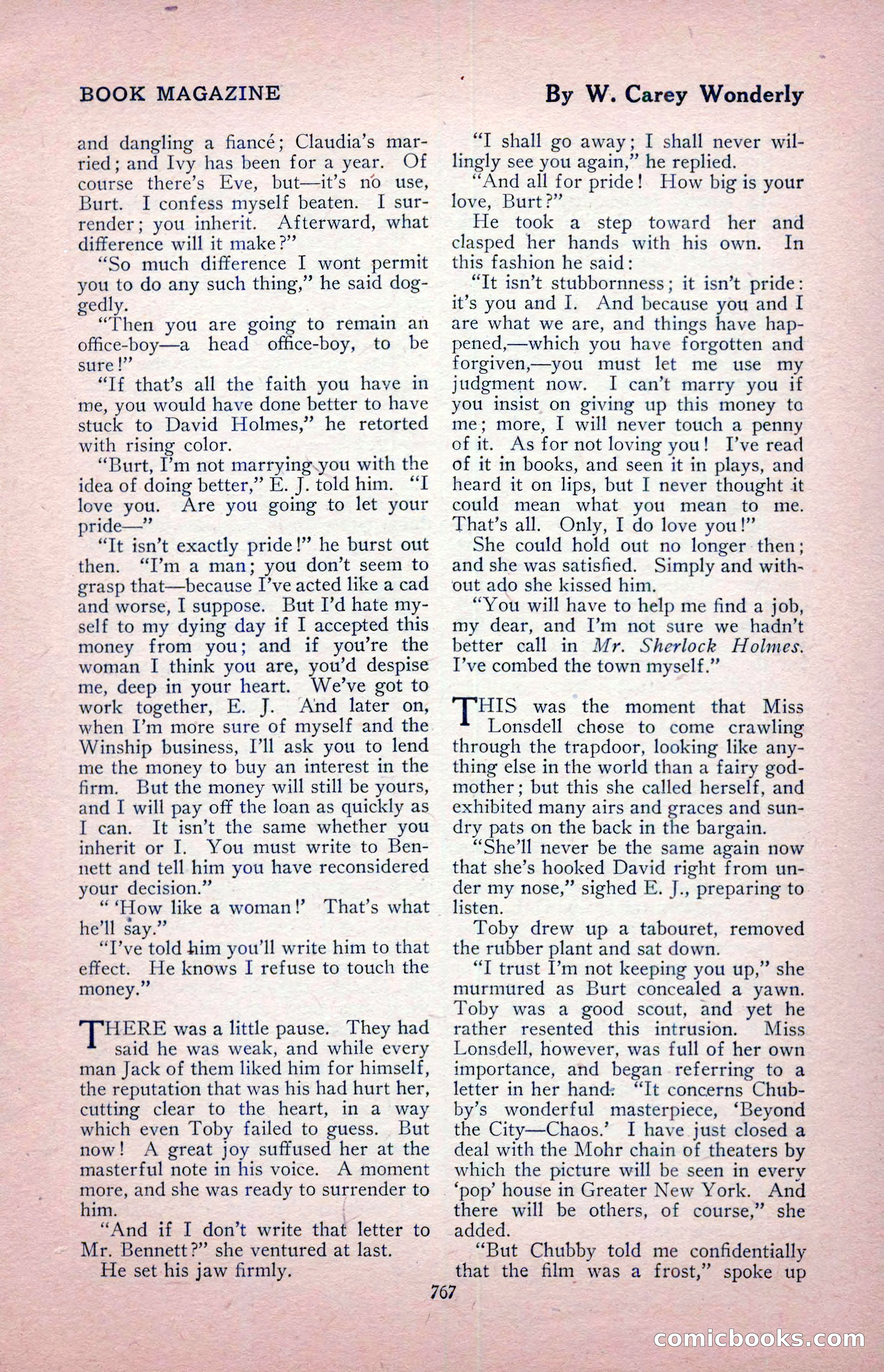 The Blue Book Magazine, August 1917 — page 197 of 216
