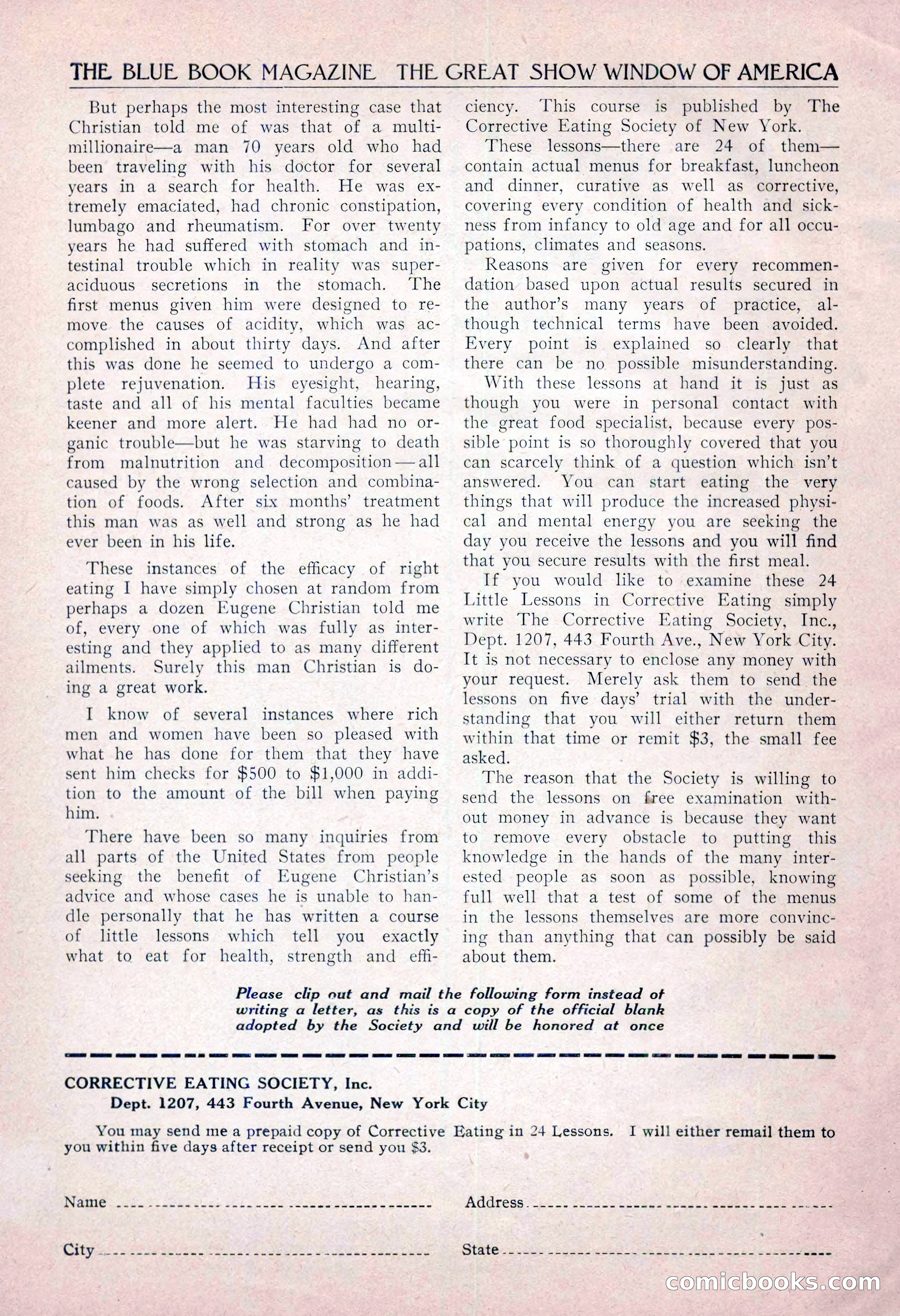 The Blue Book Magazine, August 1917 — page 202 of 216