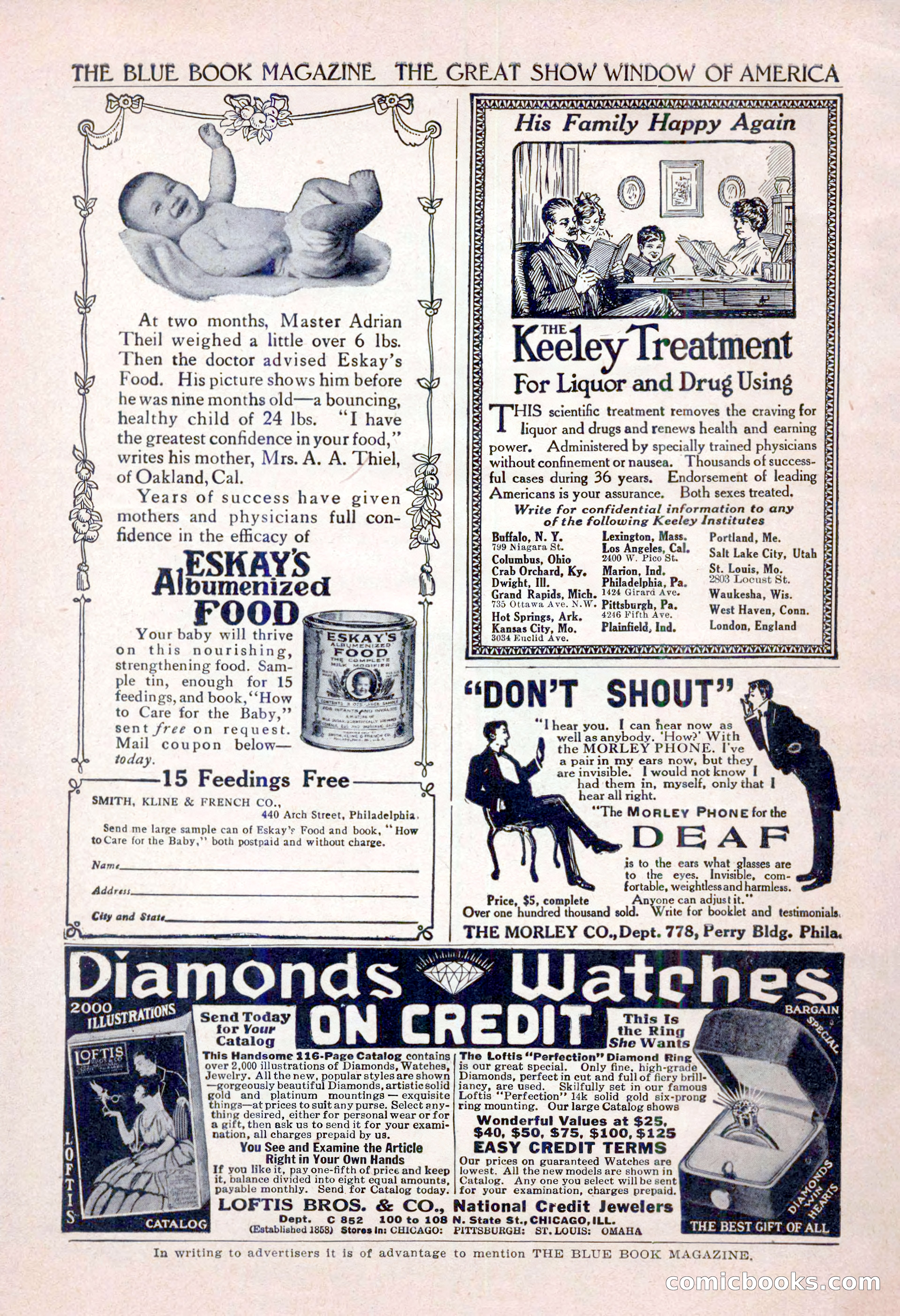 The Blue Book Magazine, August 1917 — page 206 of 216