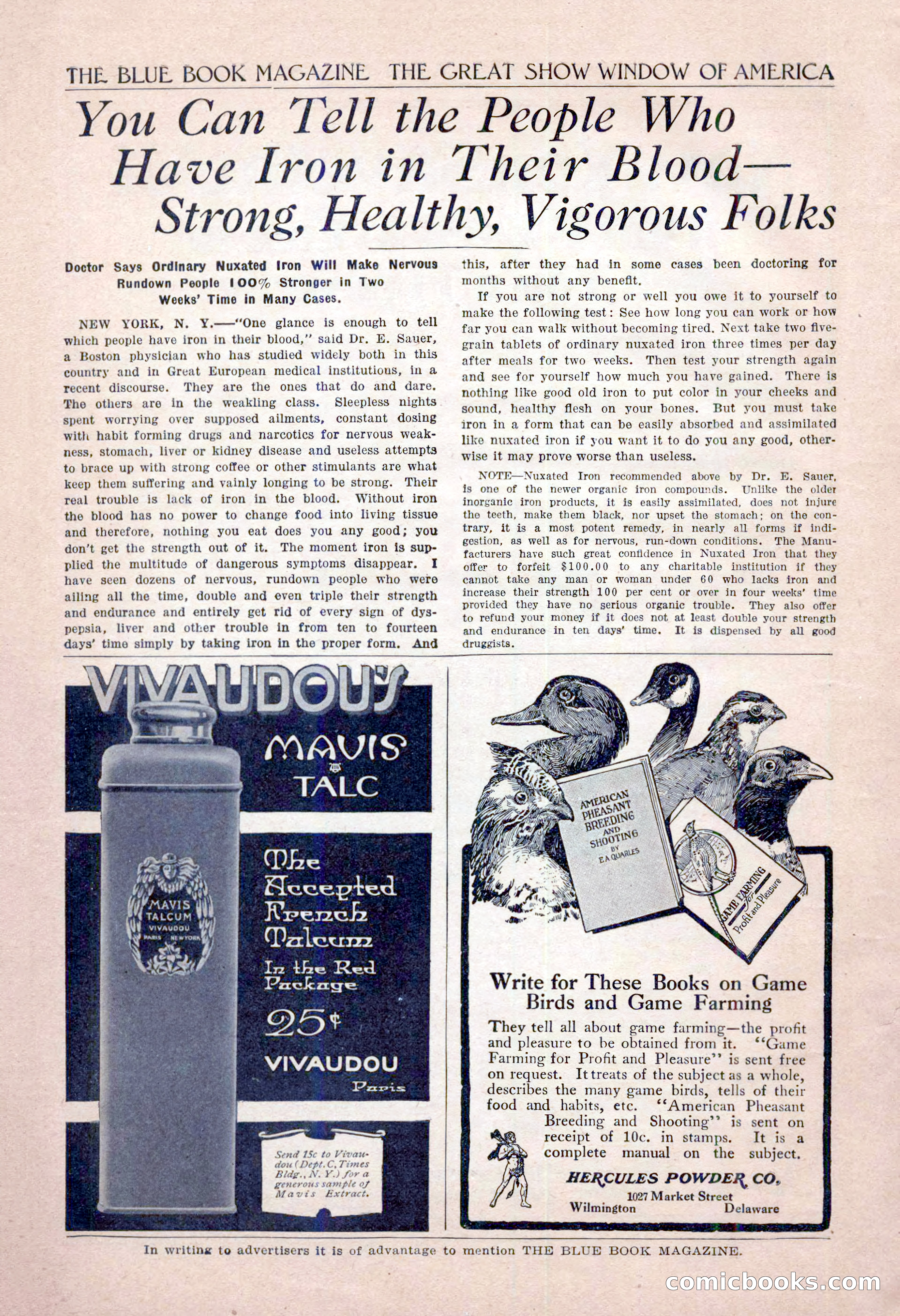 The Blue Book Magazine, August 1917 — page 212 of 216