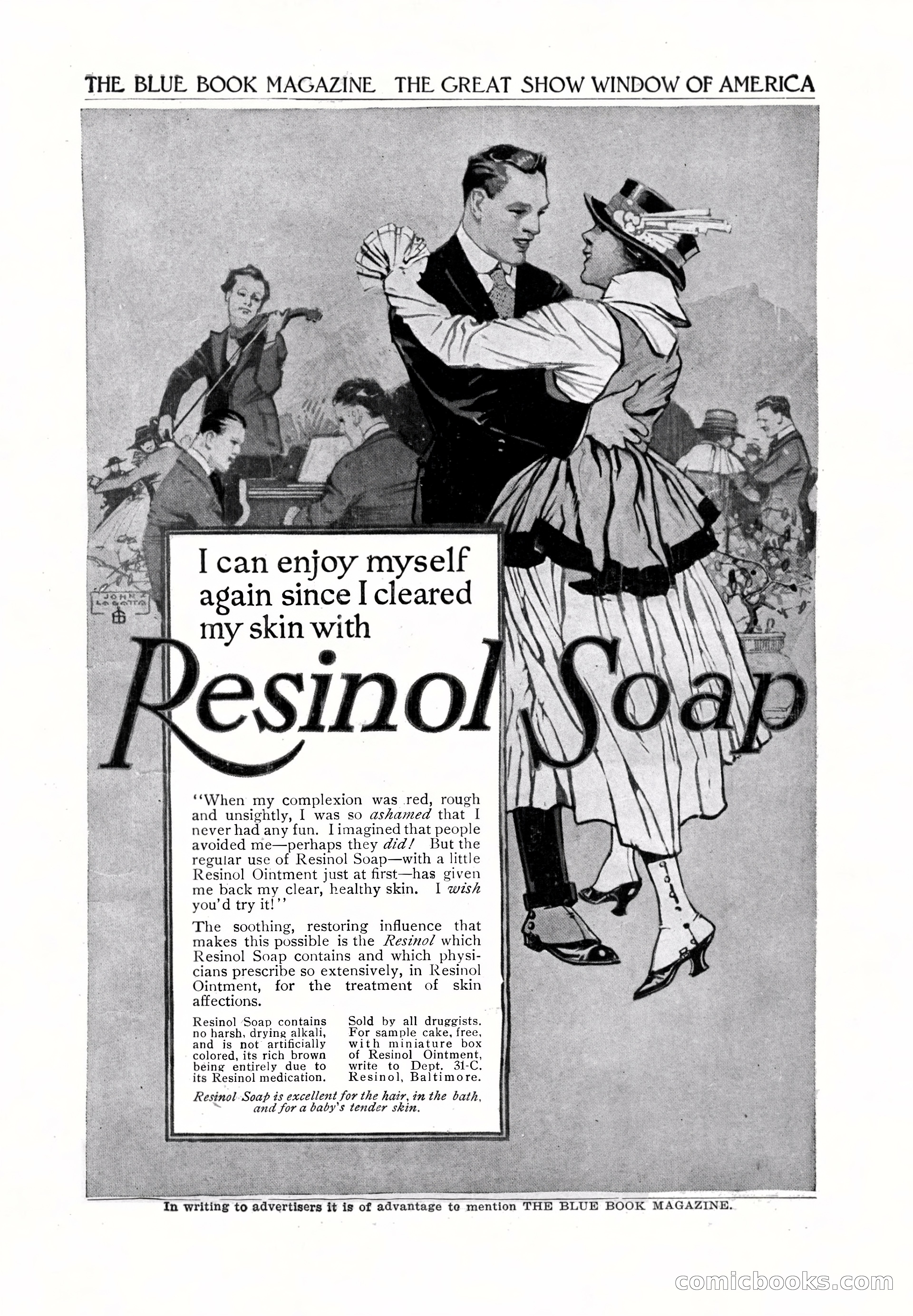 The Blue Book Magazine, August 1917 — page 215 of 216