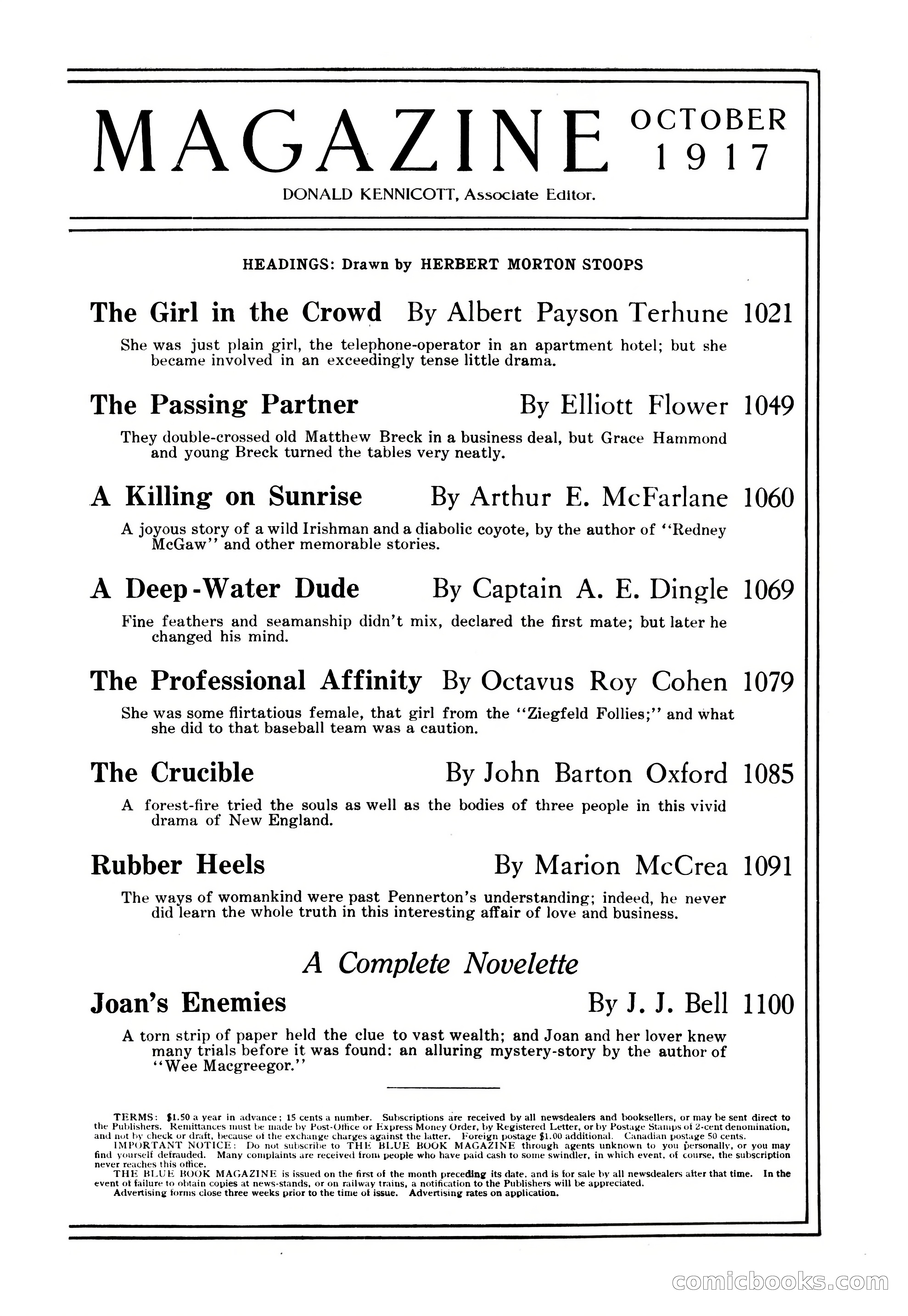The Blue Book Magazine, October 1917 — page 5 of 218