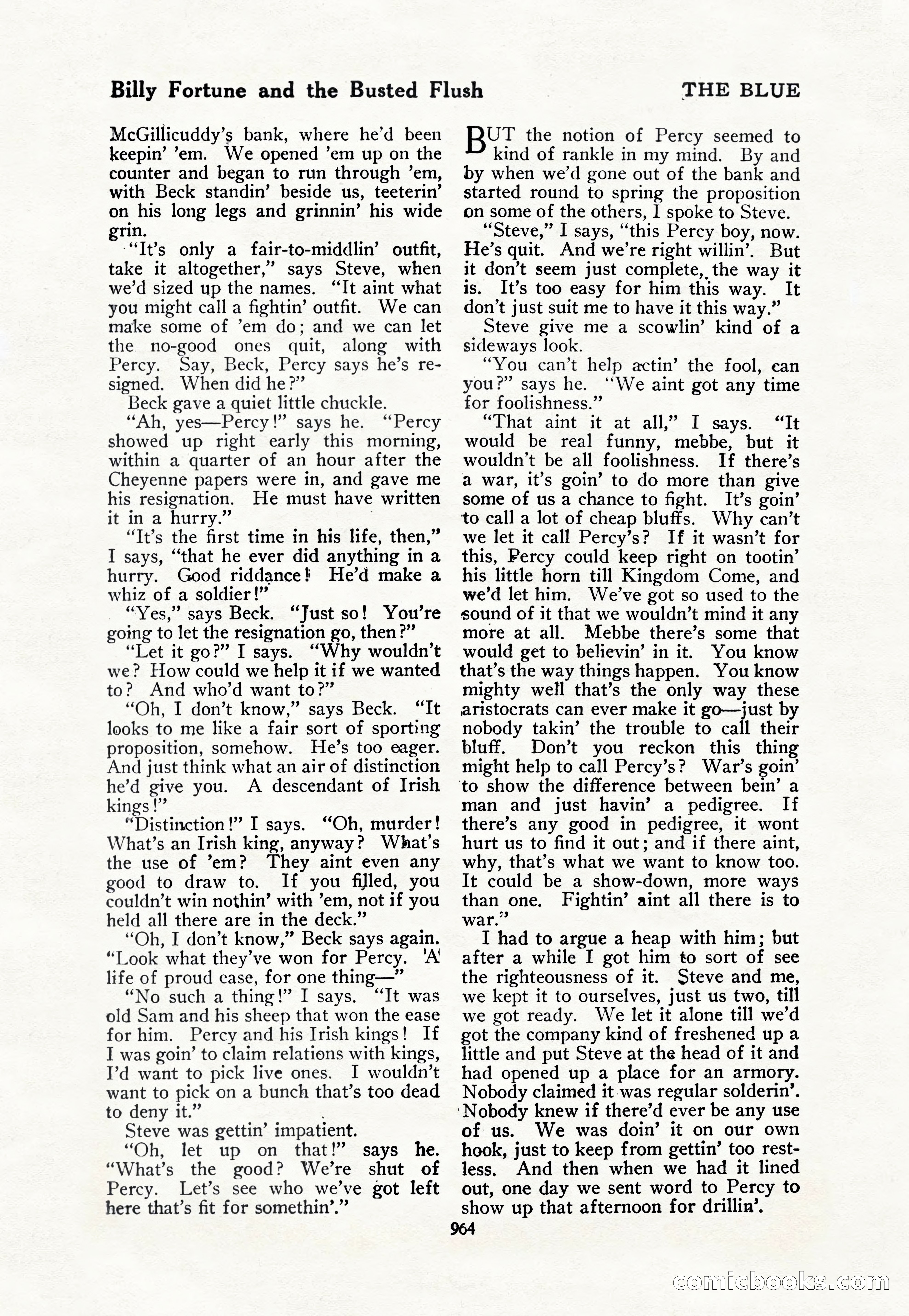 The Blue Book Magazine, October 1917 — page 10 of 218