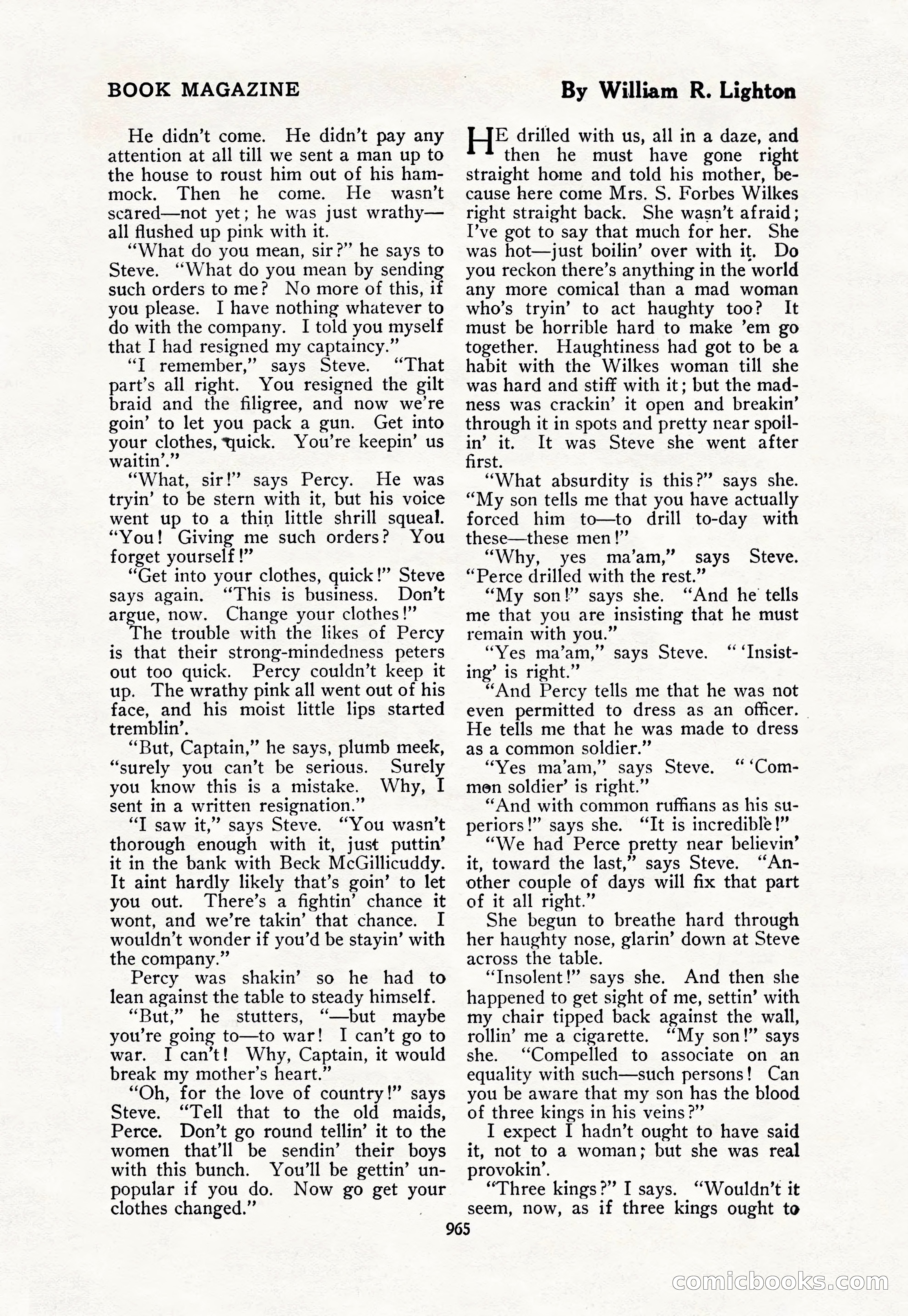 The Blue Book Magazine, October 1917 — page 11 of 218