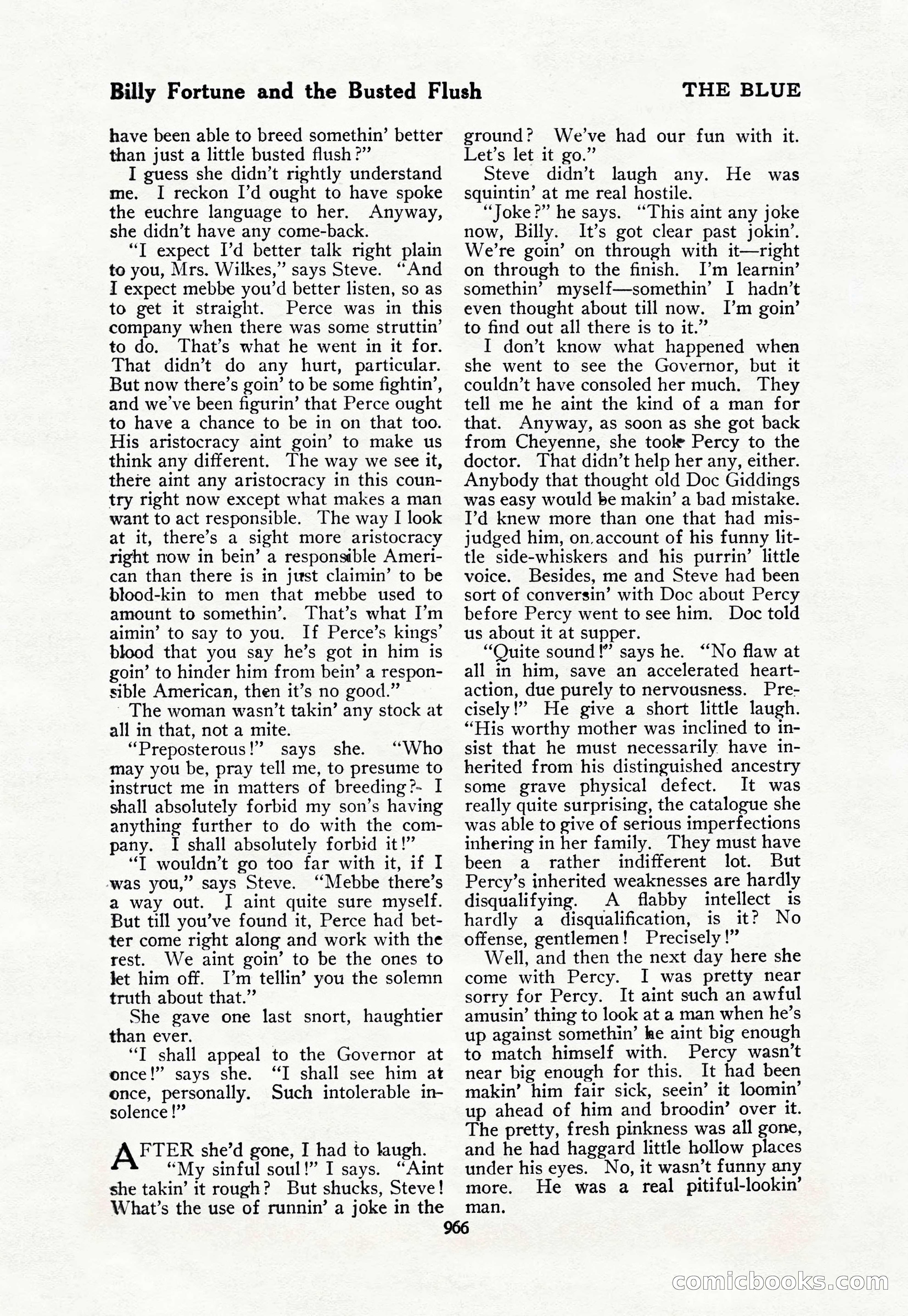 The Blue Book Magazine, October 1917 — page 12 of 218