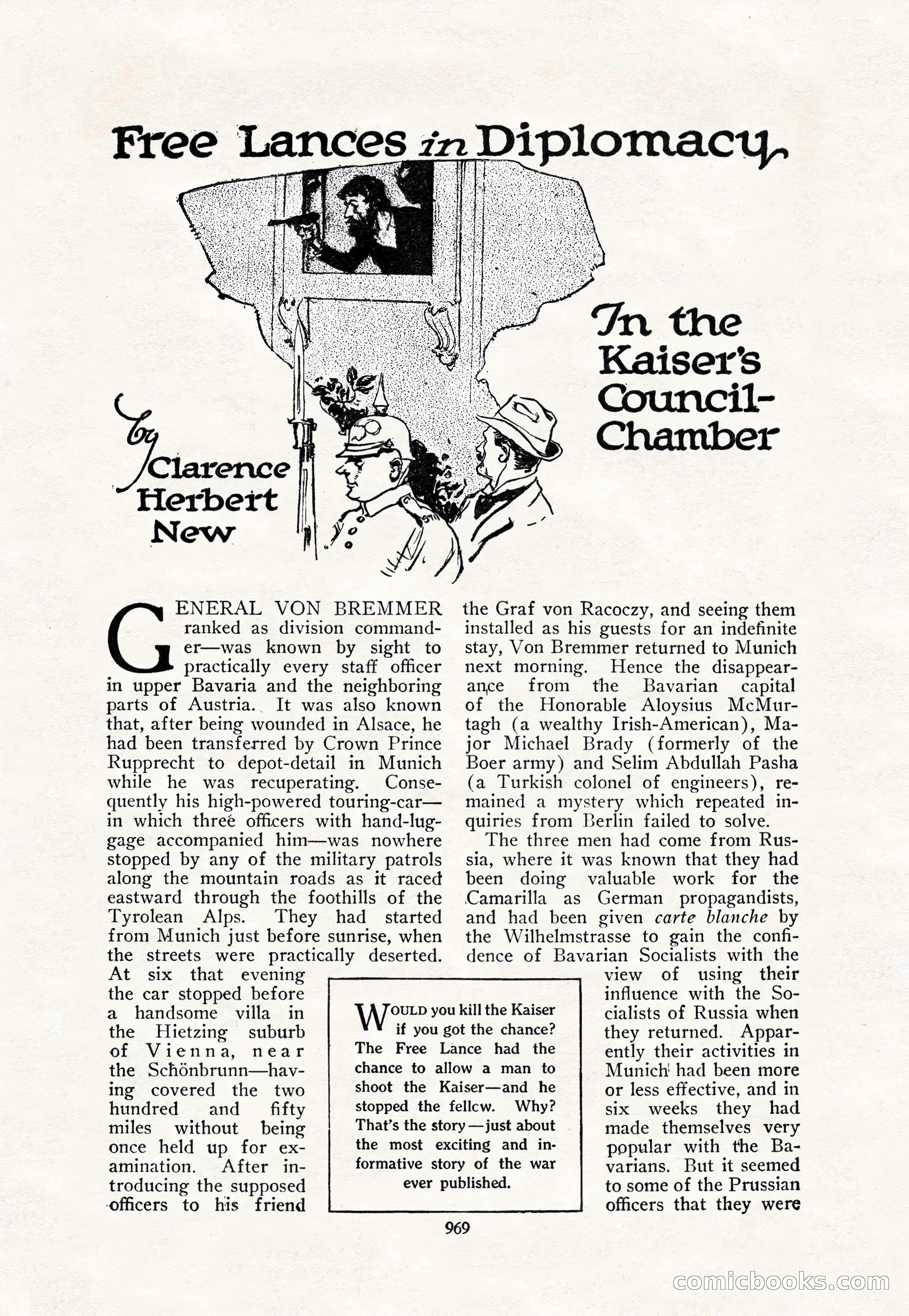 The Blue Book Magazine, October 1917 — page 15 of 218
