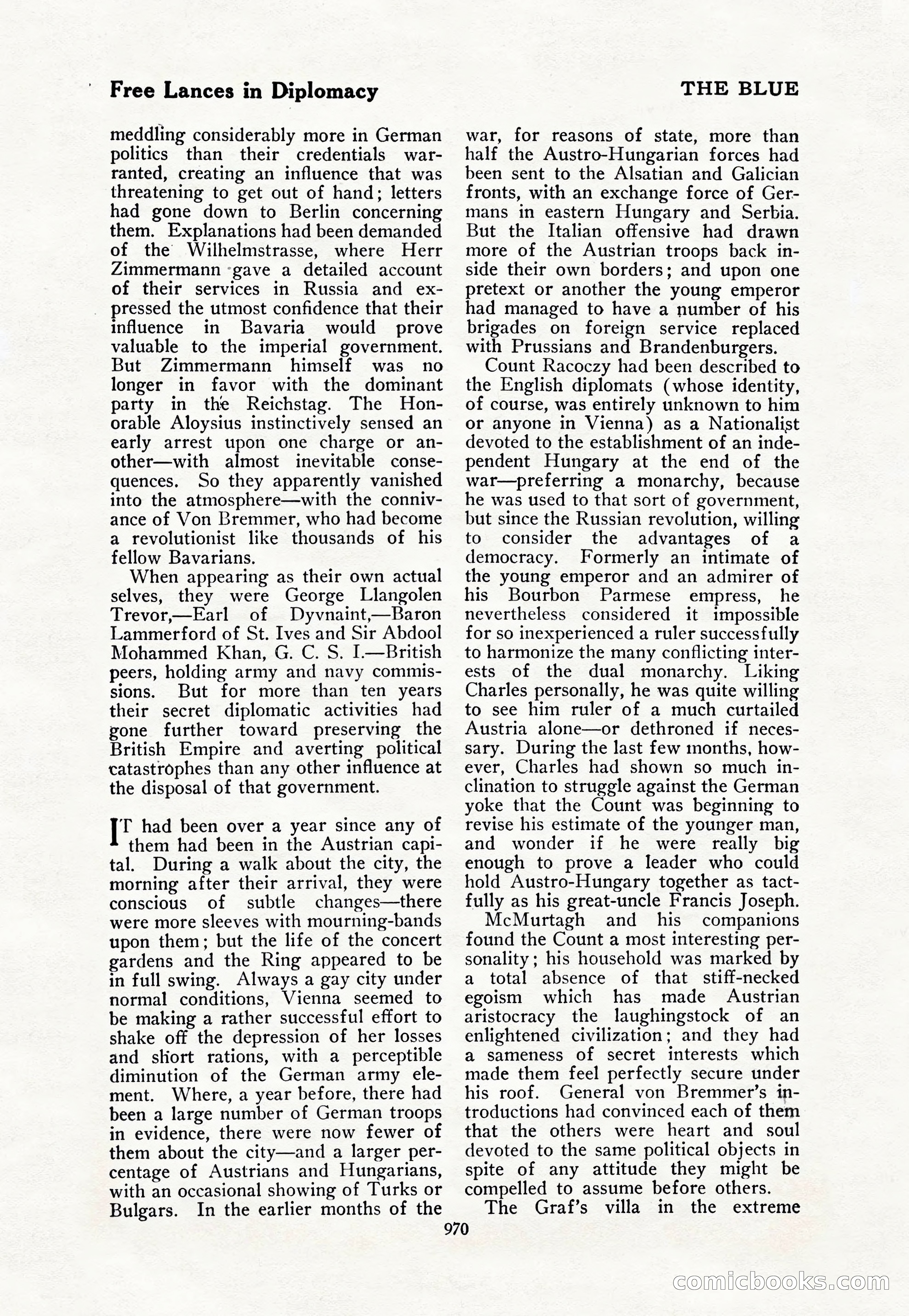 The Blue Book Magazine, October 1917 — page 16 of 218