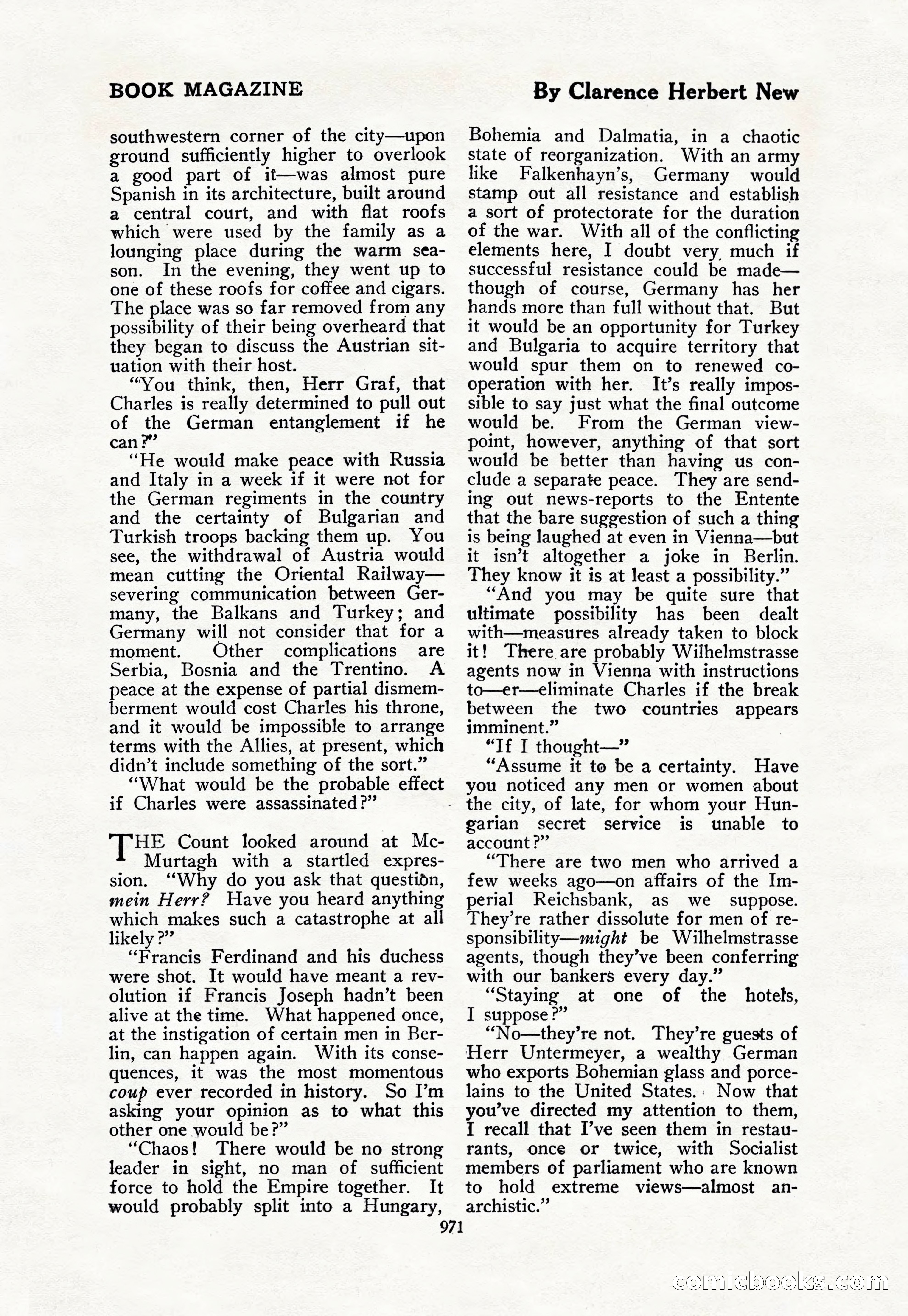 The Blue Book Magazine, October 1917 — page 17 of 218