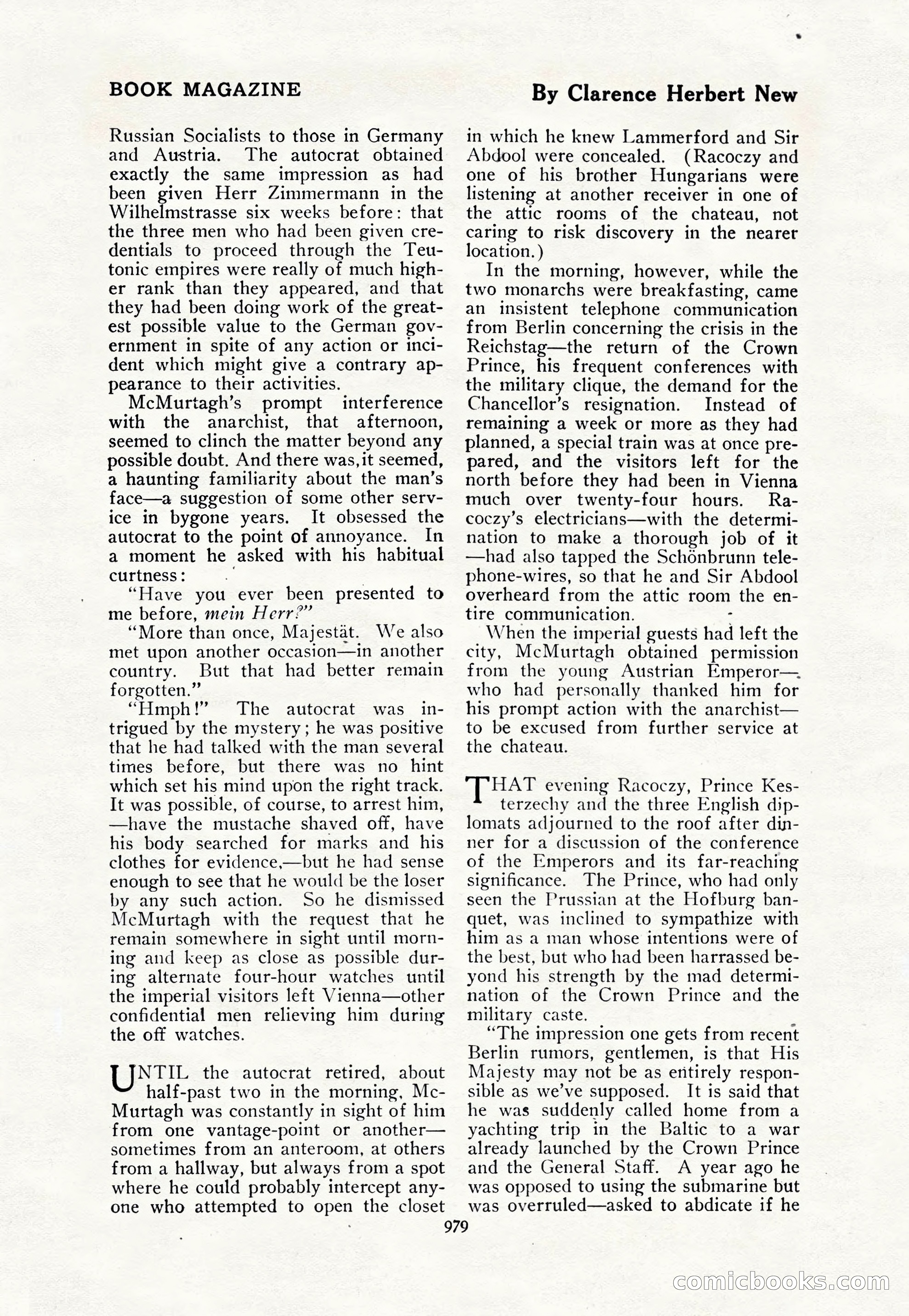 The Blue Book Magazine, October 1917 — page 25 of 218
