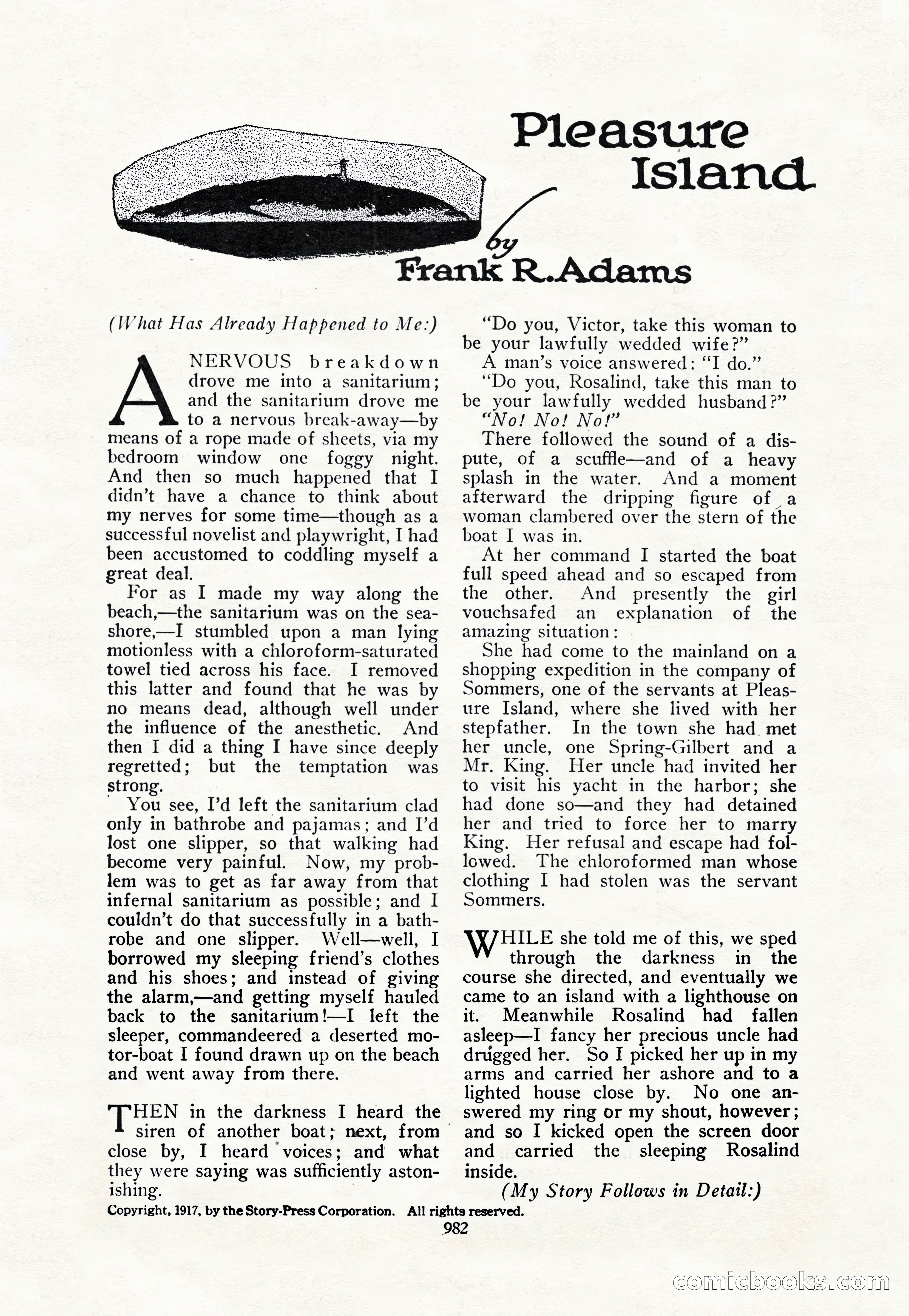 The Blue Book Magazine, October 1917 — page 28 of 218
