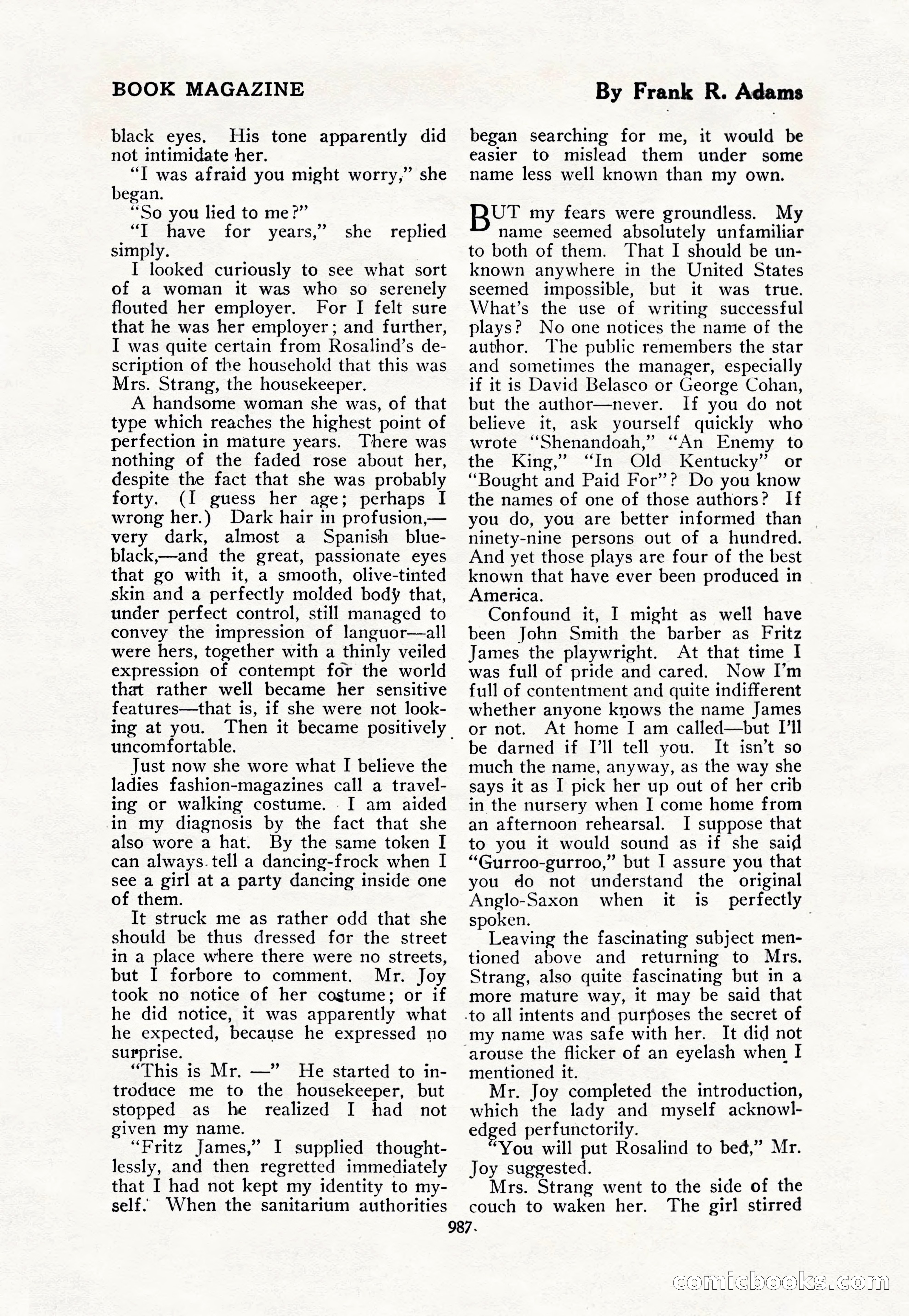 The Blue Book Magazine, October 1917 — page 33 of 218