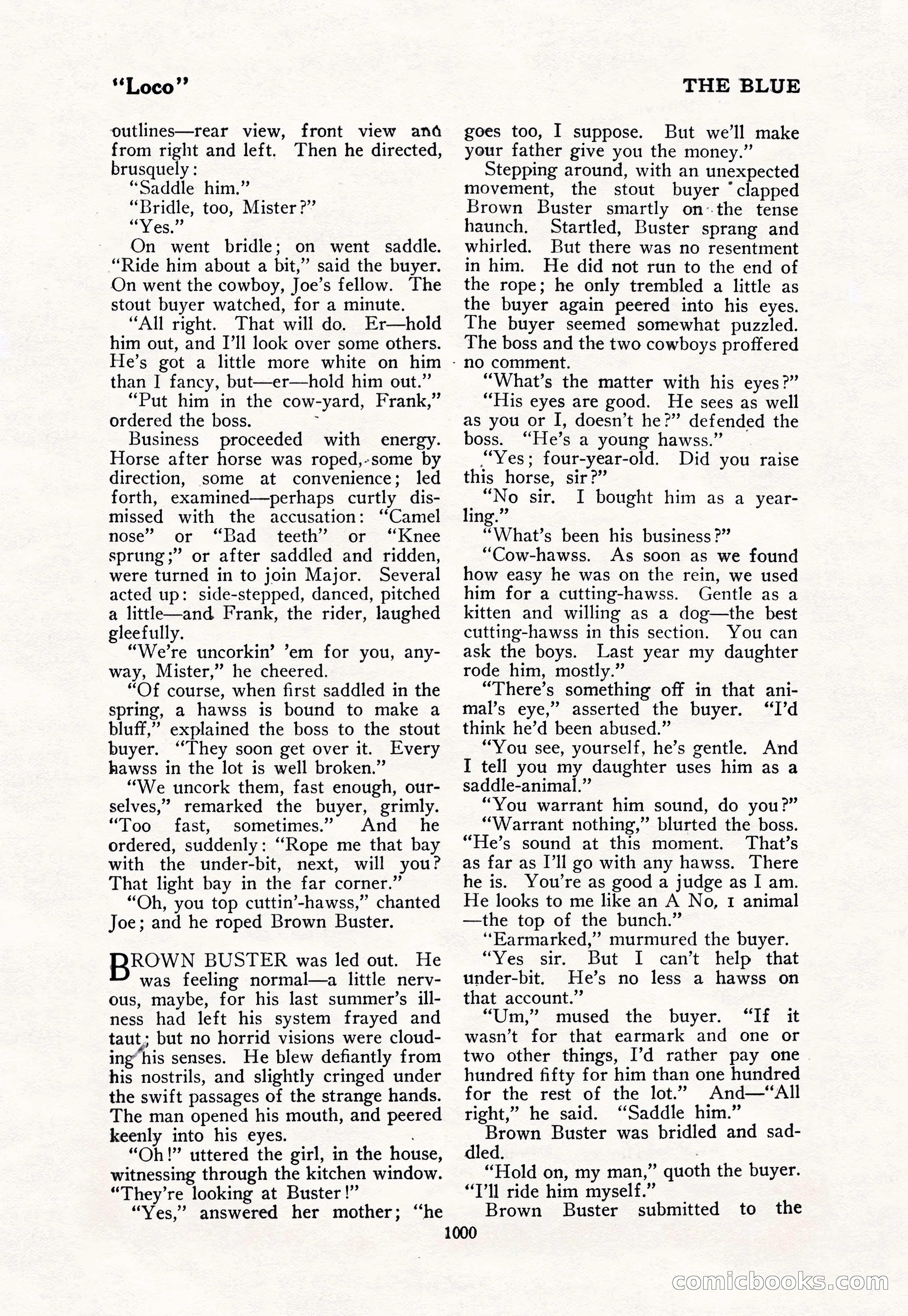 The Blue Book Magazine, October 1917 — page 46 of 218