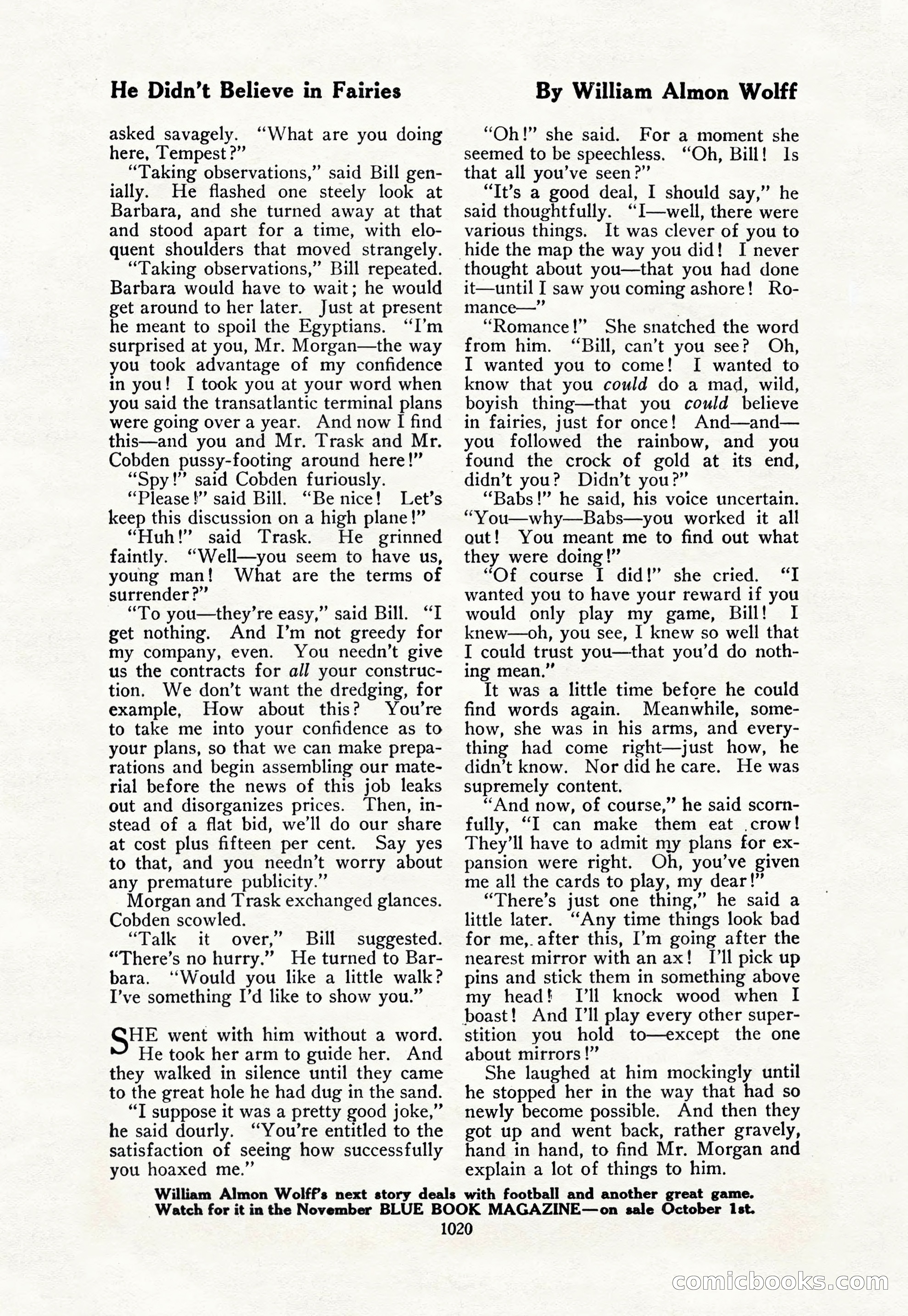 The Blue Book Magazine, October 1917 — page 66 of 218