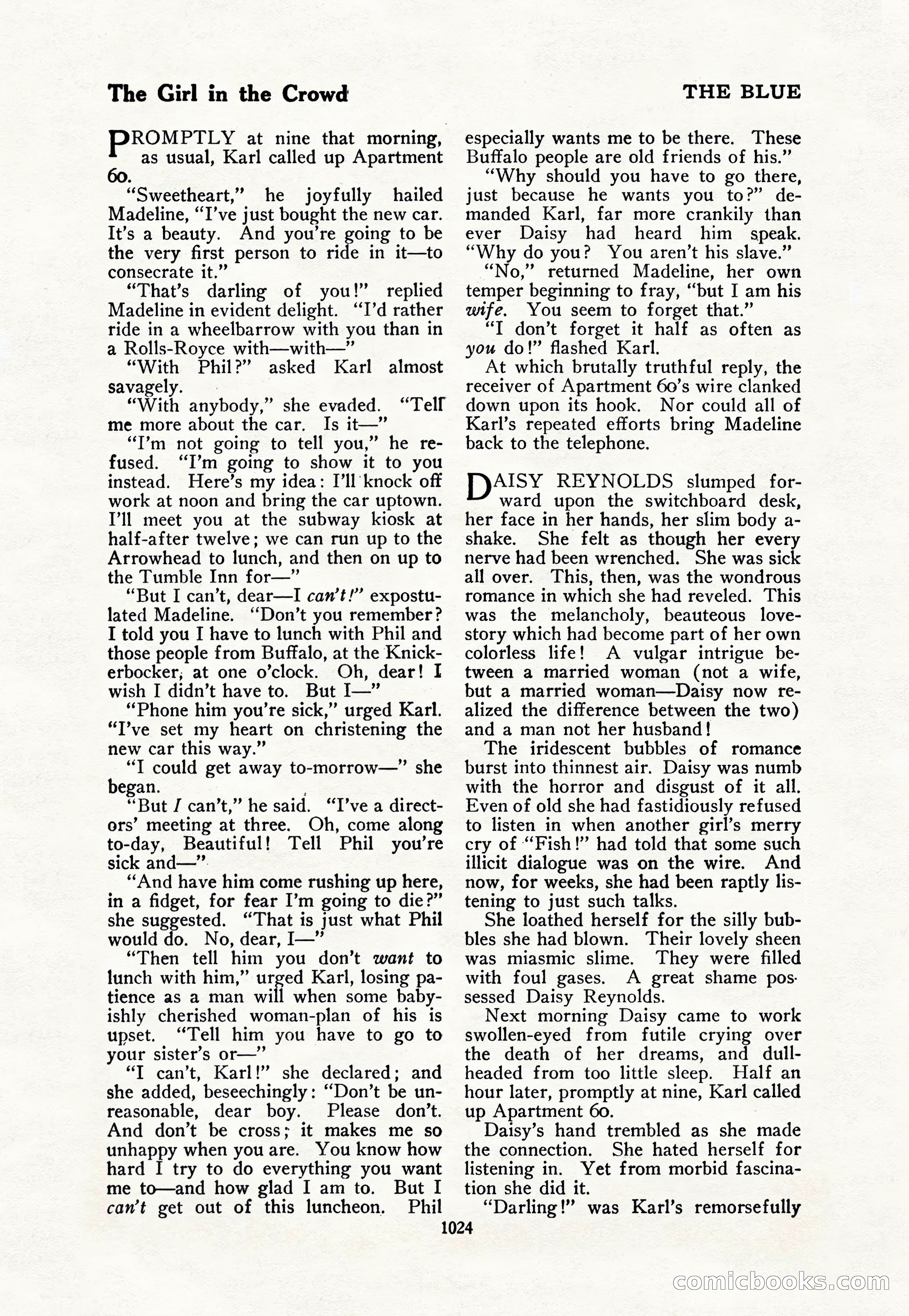 The Blue Book Magazine, October 1917 — page 70 of 218