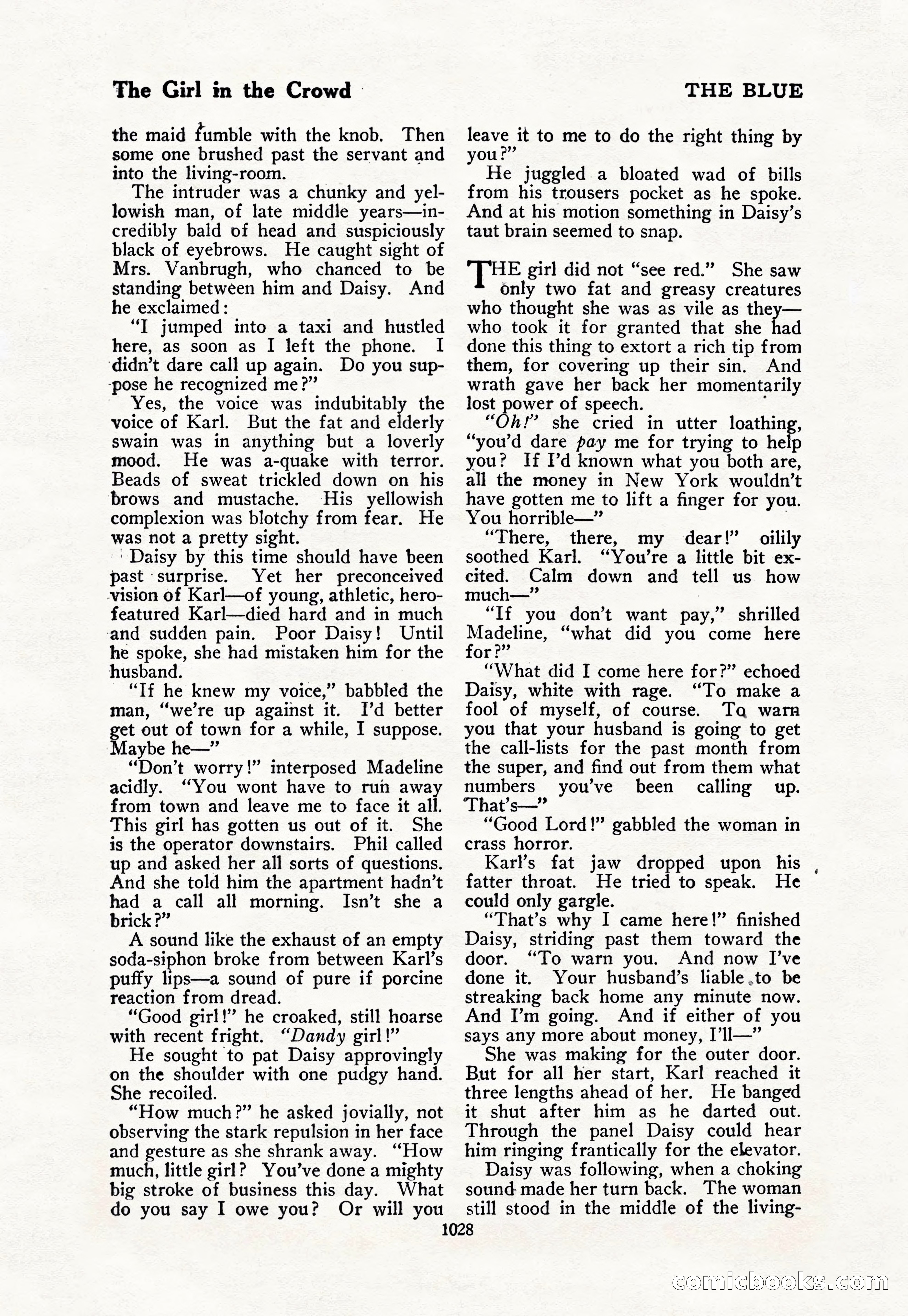 The Blue Book Magazine, October 1917 — page 74 of 218