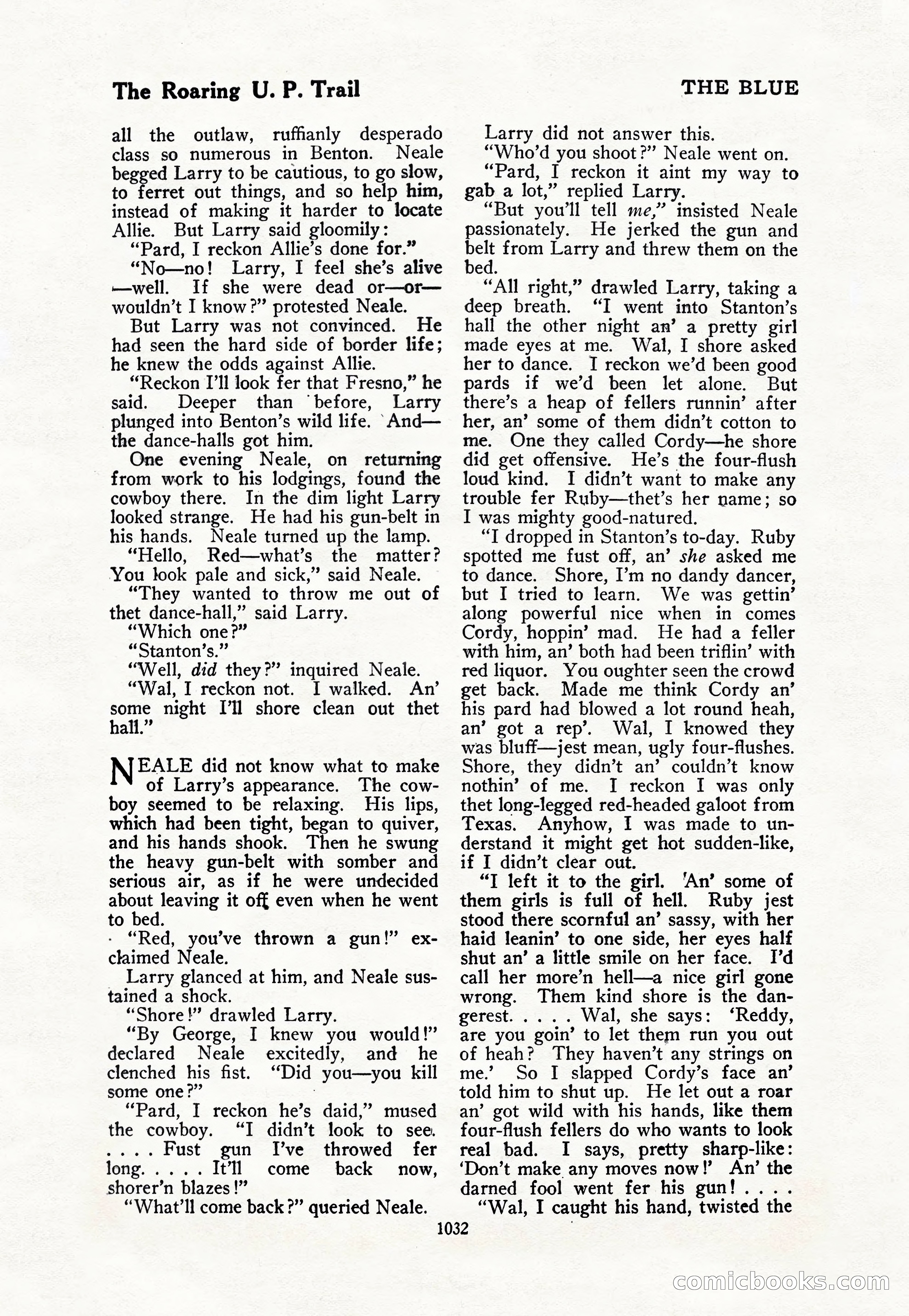 The Blue Book Magazine, October 1917 — page 78 of 218