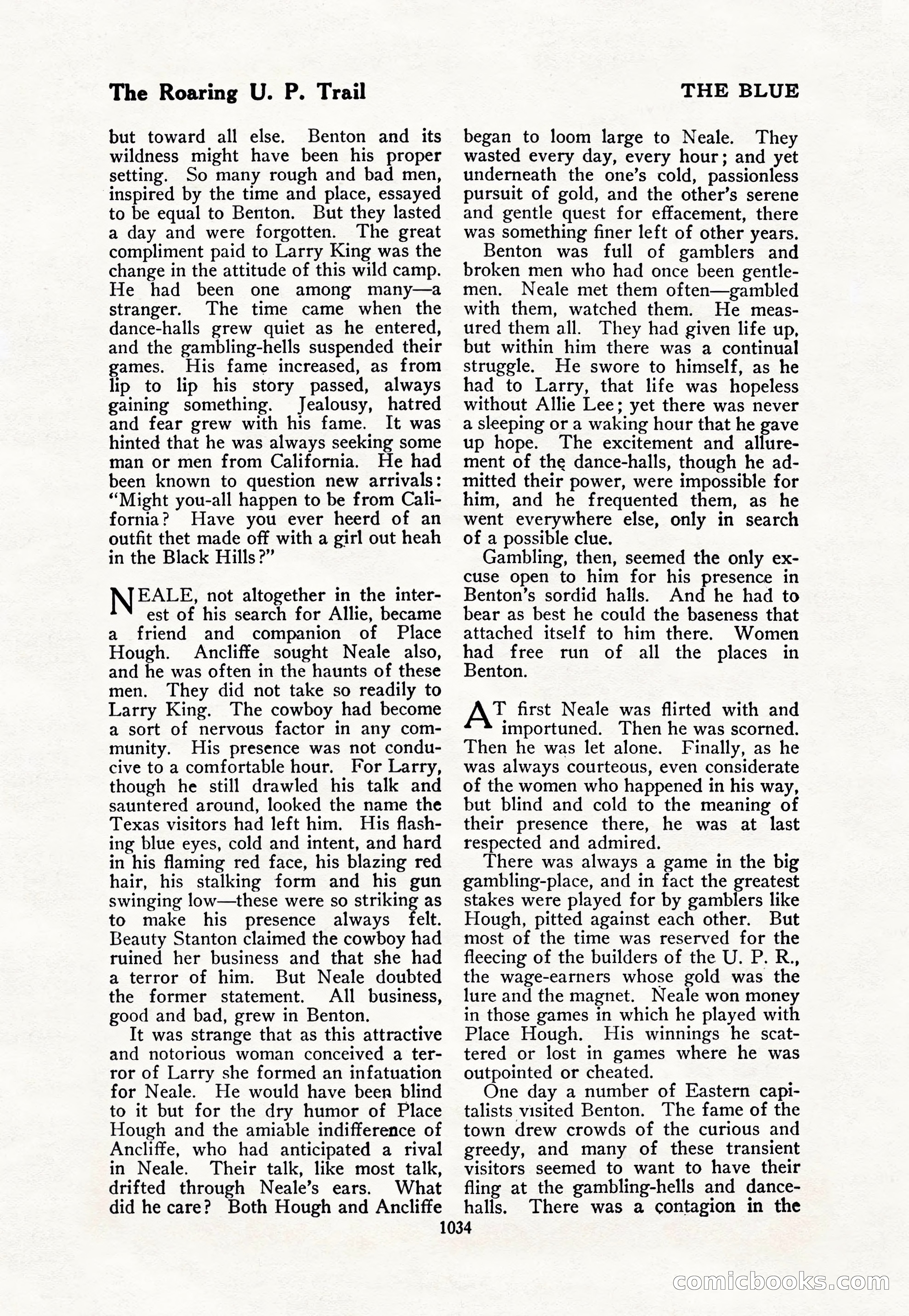 The Blue Book Magazine, October 1917 — page 80 of 218