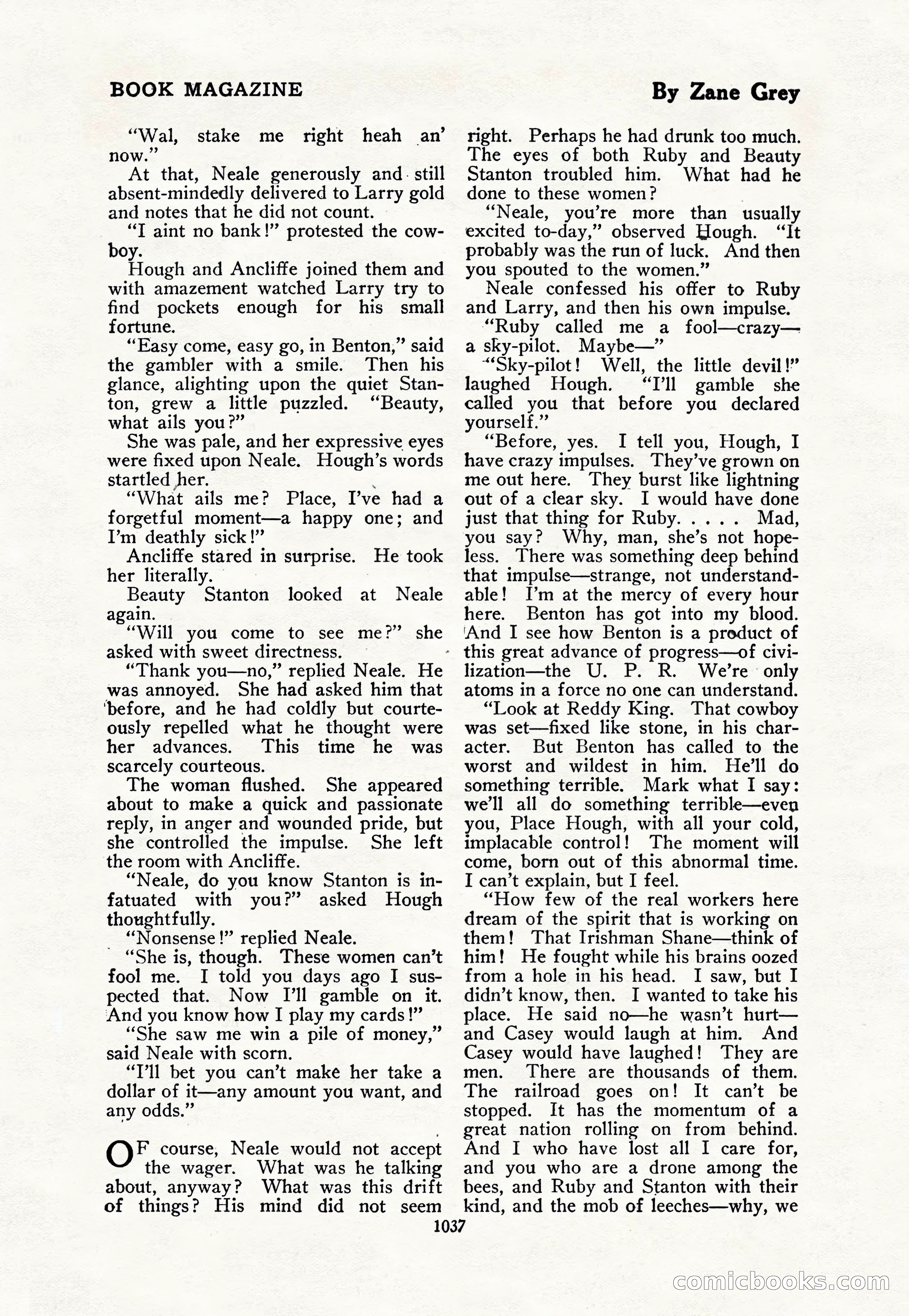 The Blue Book Magazine, October 1917 — page 83 of 218