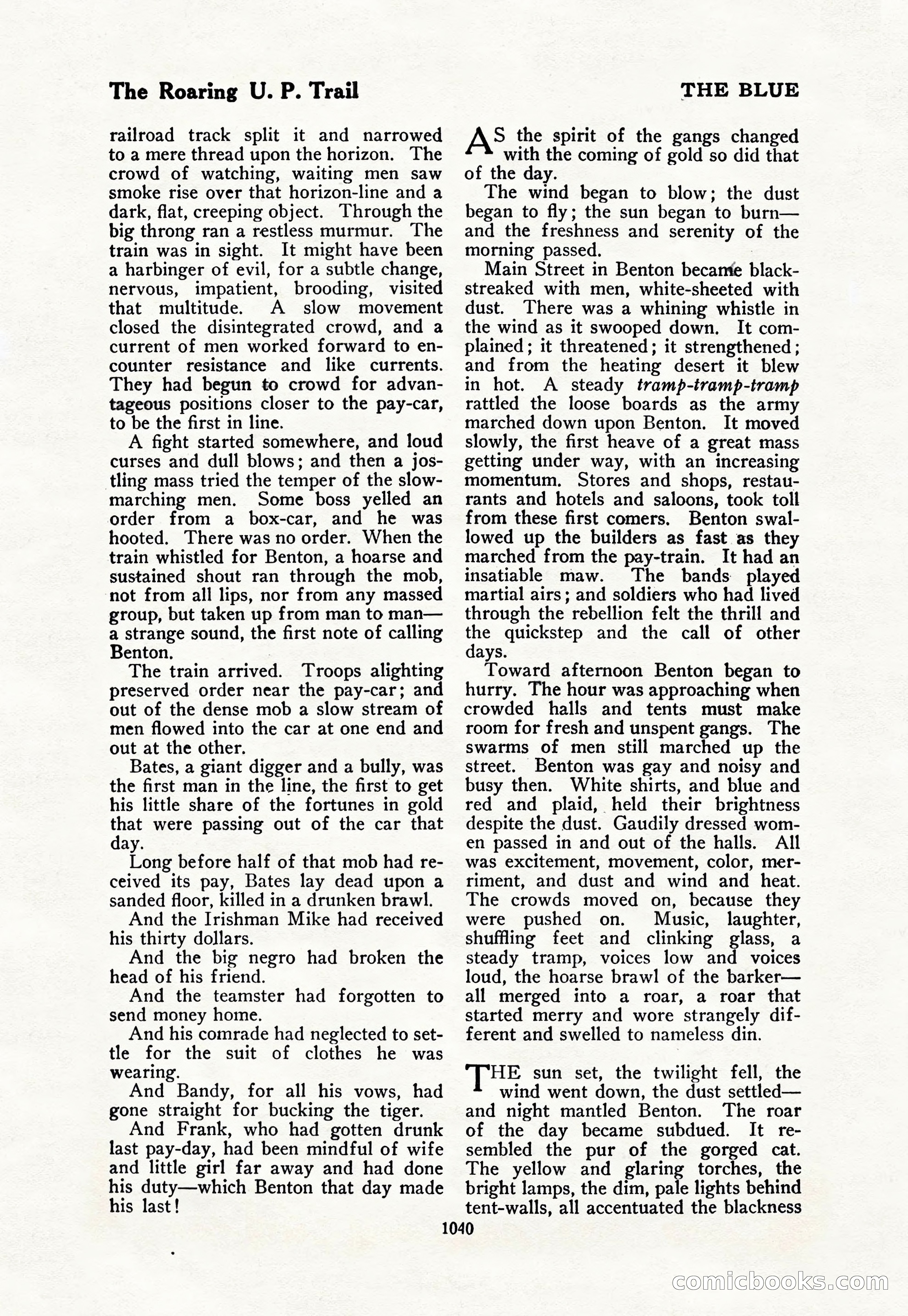 The Blue Book Magazine, October 1917 — page 86 of 218